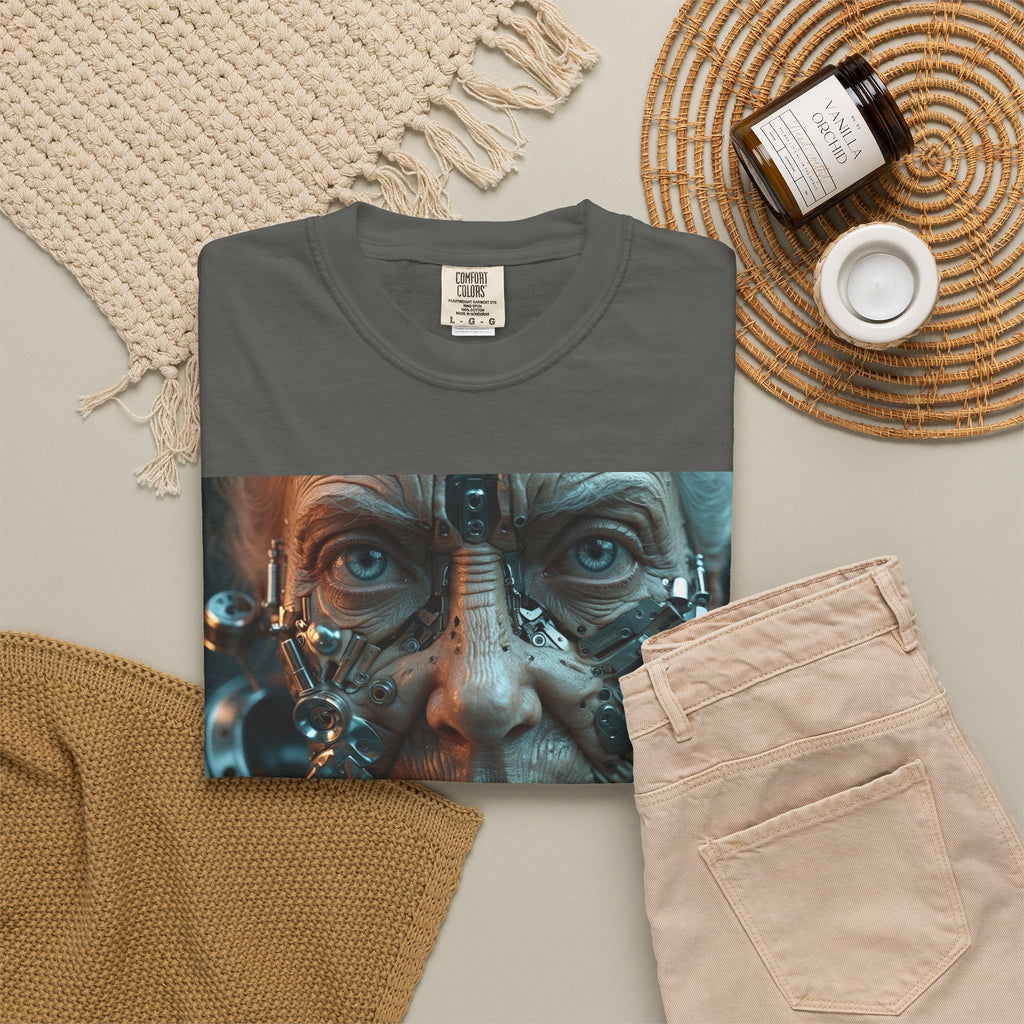 Cybernetic Old Face —T‑Shirt