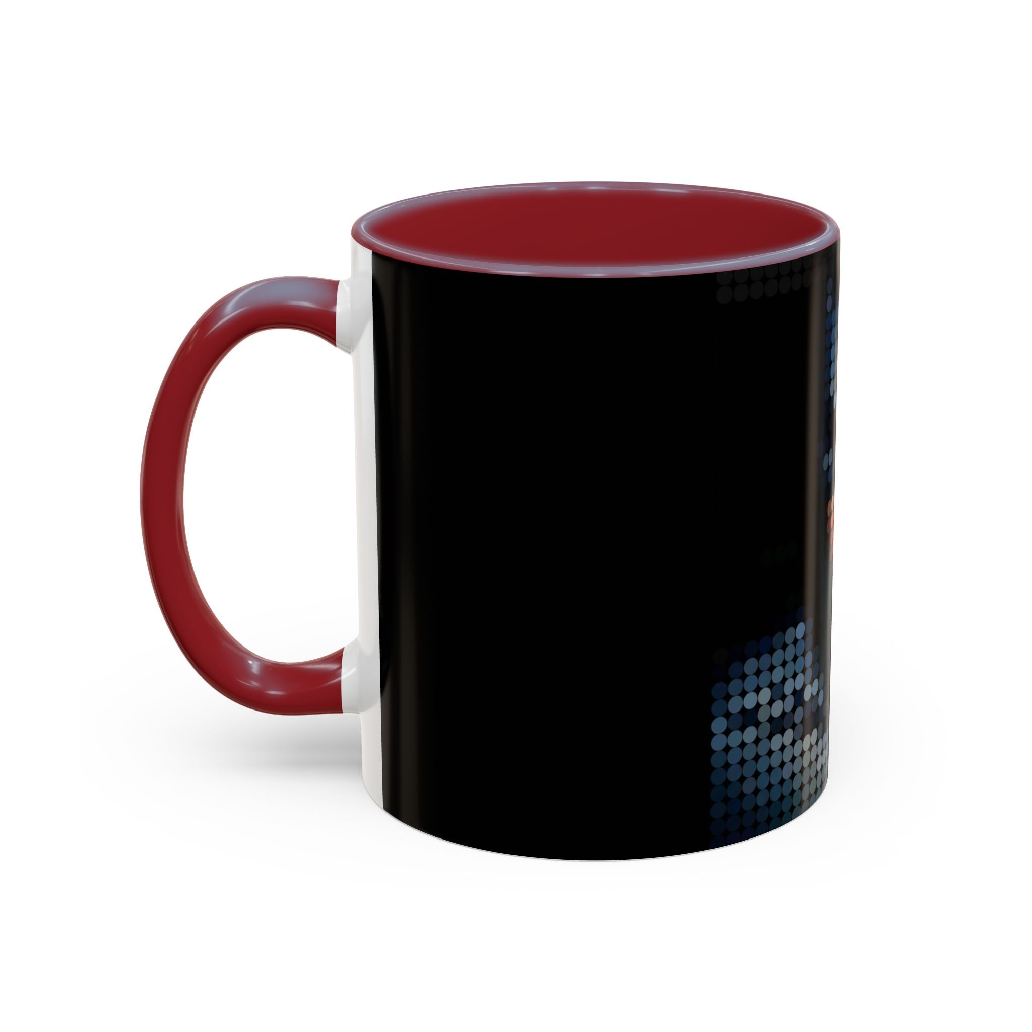 Pixel Art Dark Knight — Coffee Mug