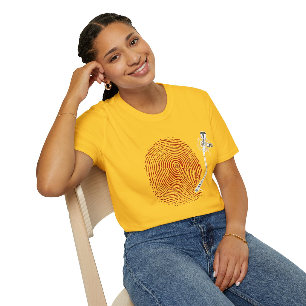 Fingerprint Turntable — T-Shirt