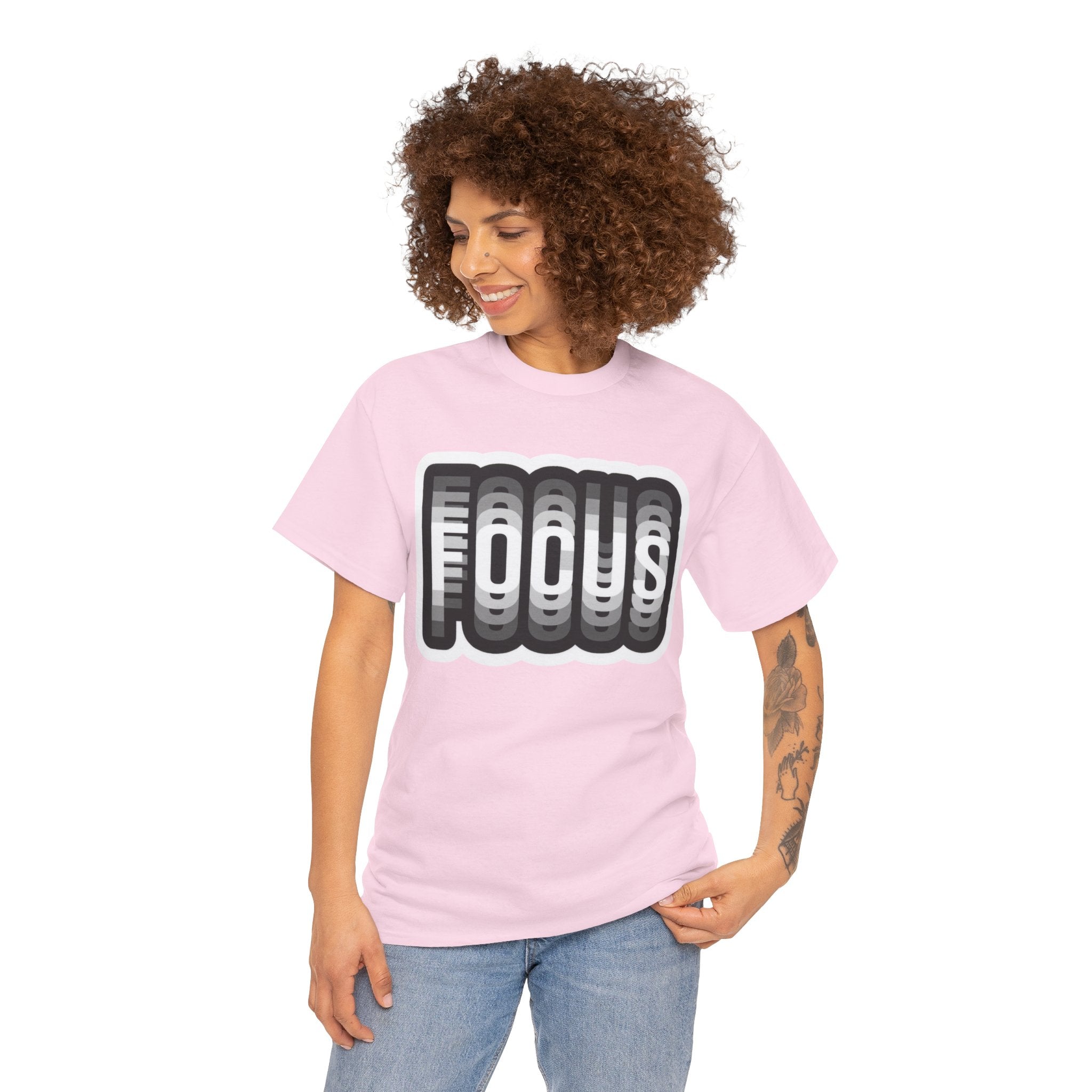 Focus Optical Illusion — T Shirt