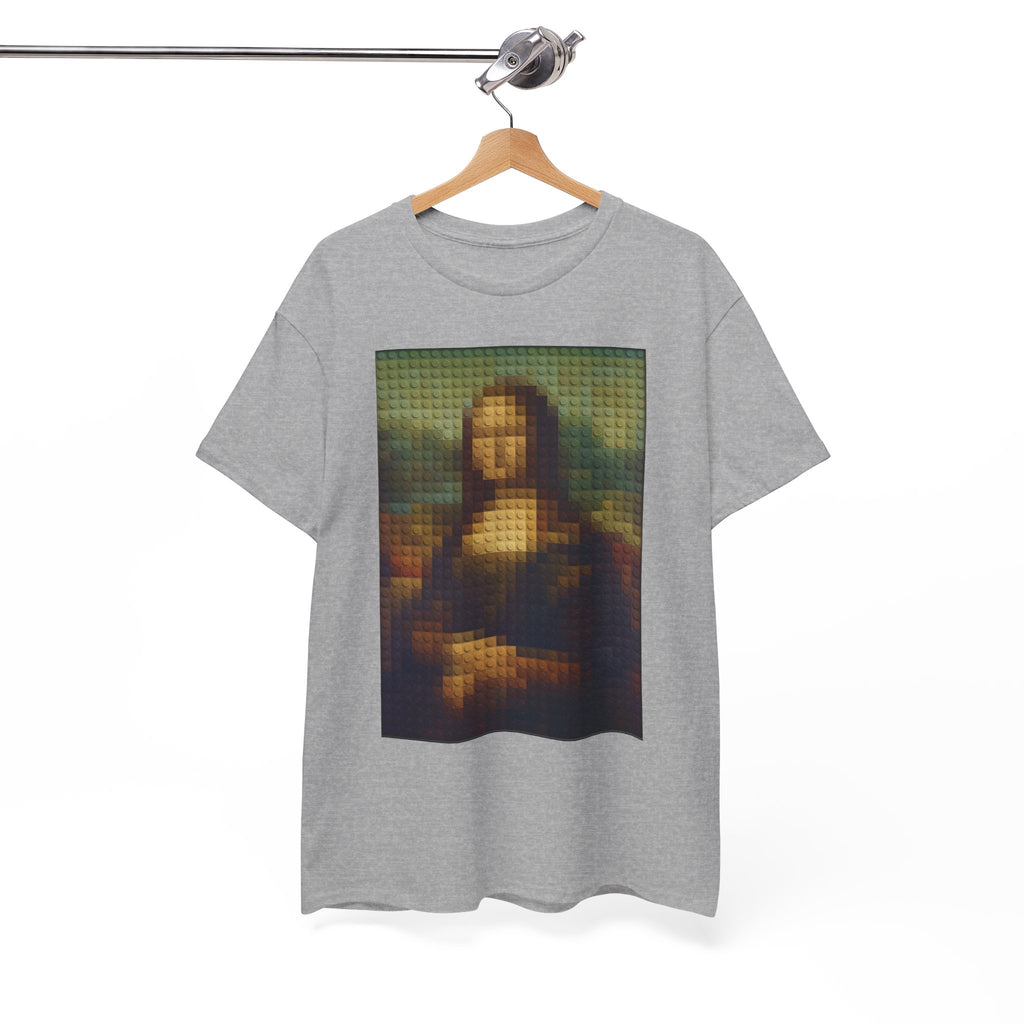 Pixelated Mona Lisa - T‑Shirt