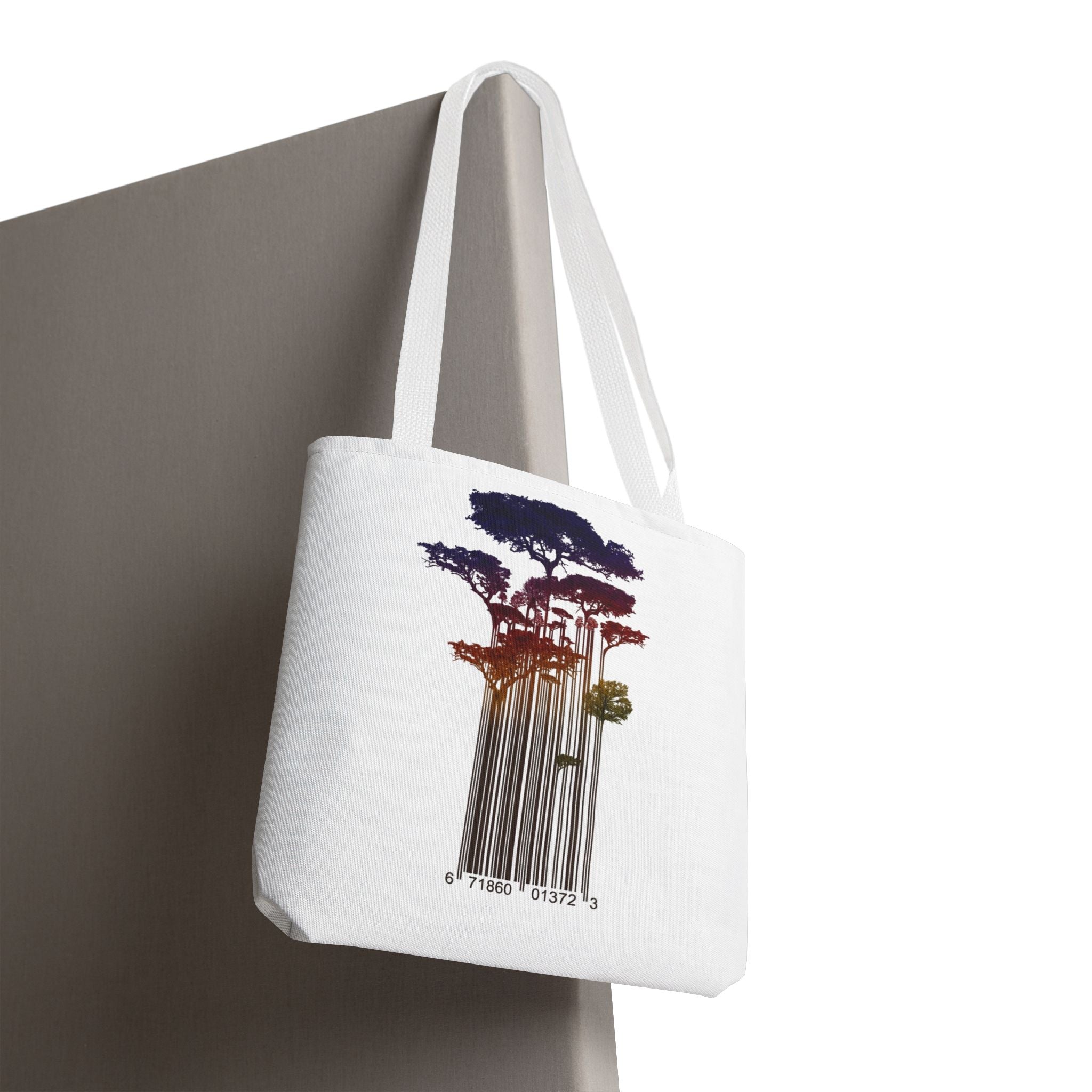 Barcode Forest — Tote Bag