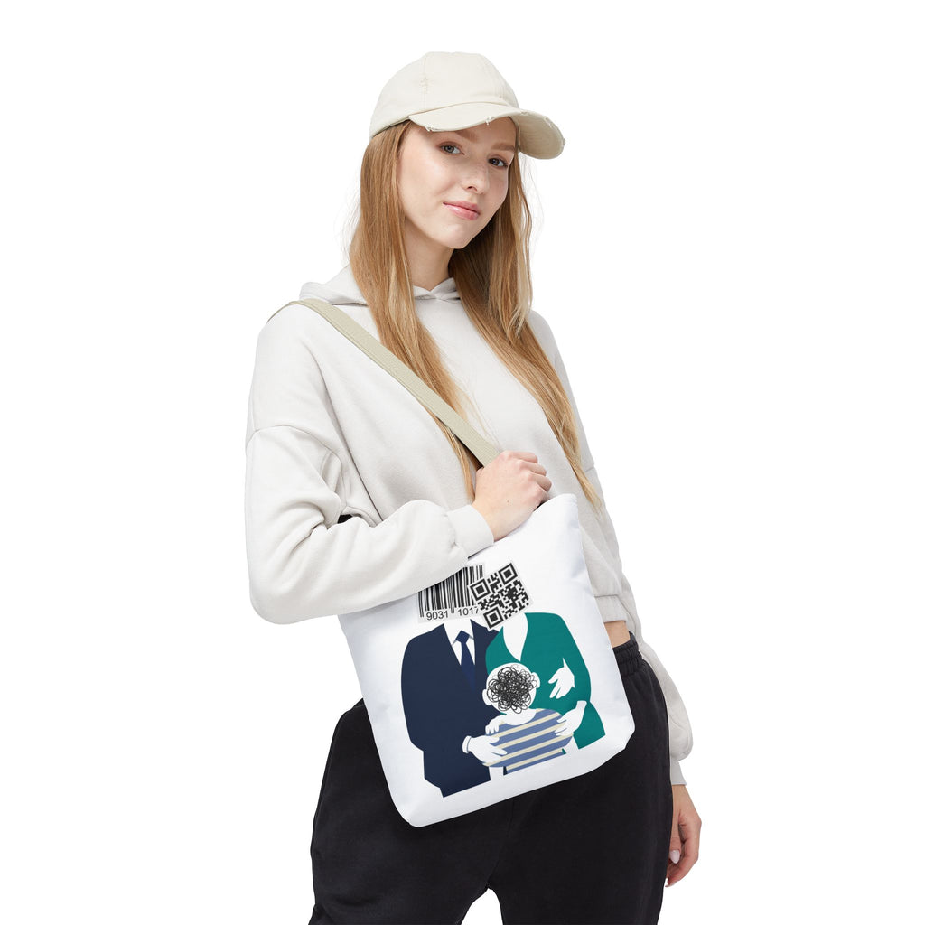 Barcode Family Portrait Tote Bag