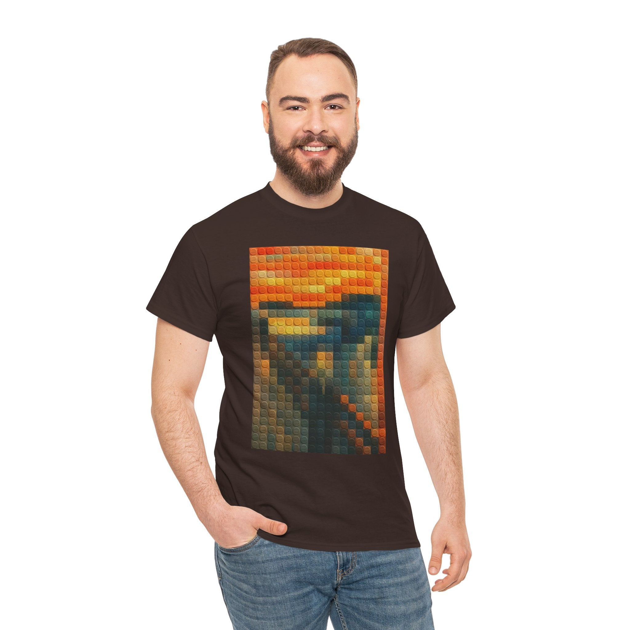 Pixelated Scream — T-Shirt