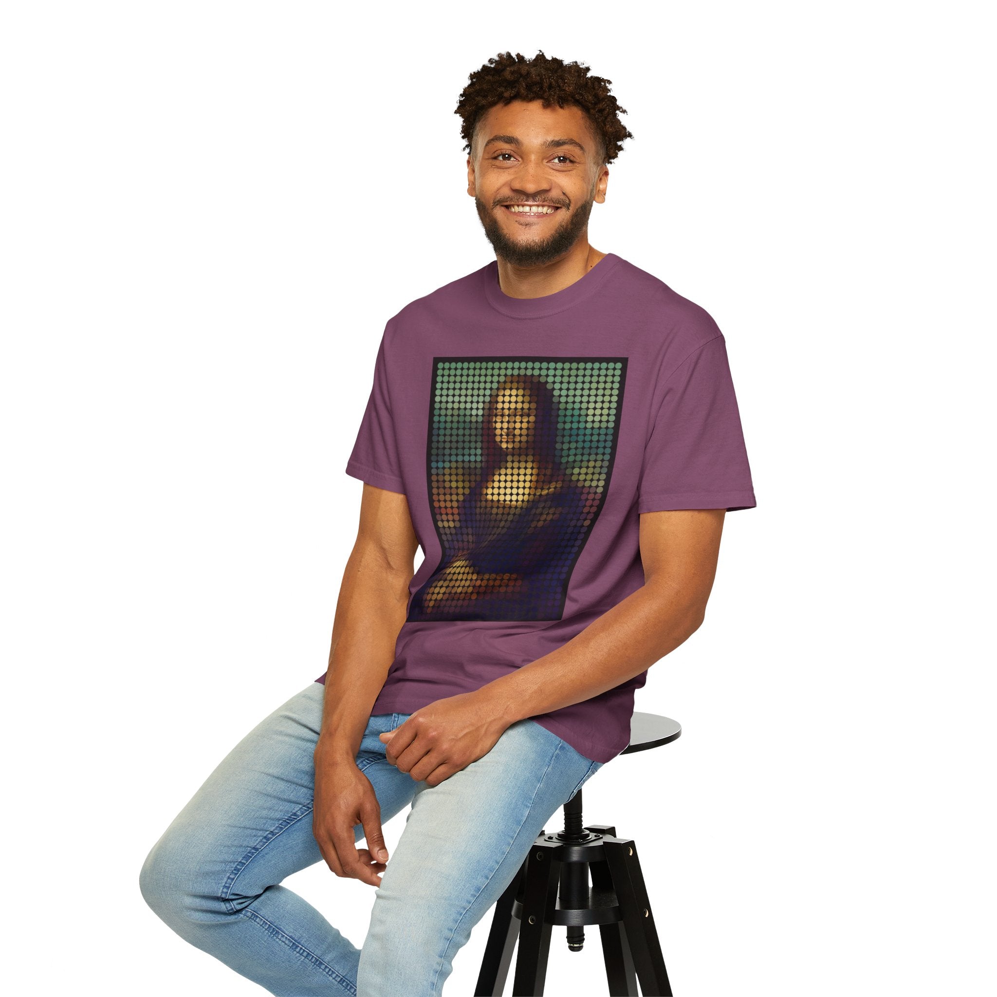 Mona Lisa Pixel Art — T-Shirt