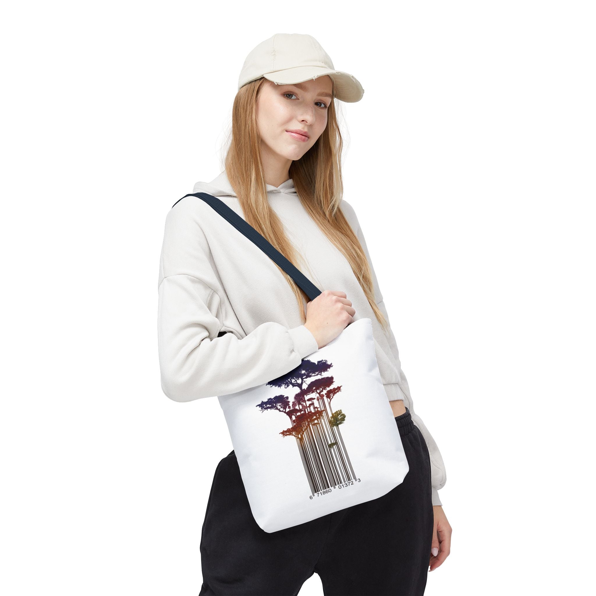 Barcode Forest — Tote Bag
