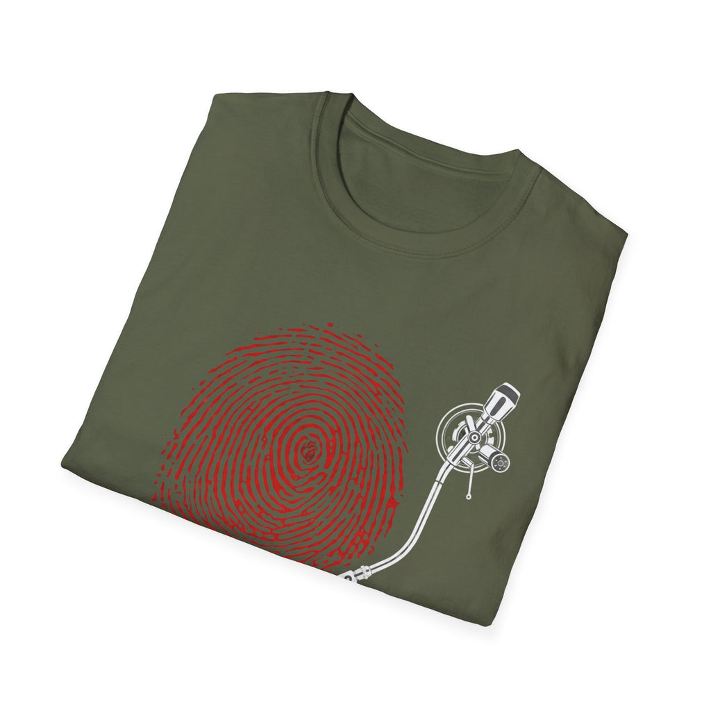Fingerprint Turntable — T-Shirt