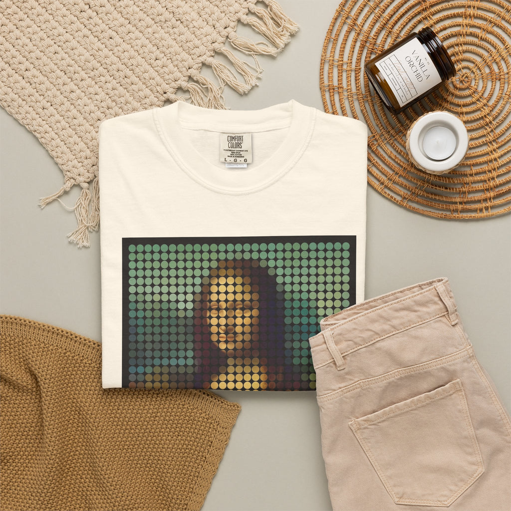 Mona Lisa Pixel Art — T-Shirt