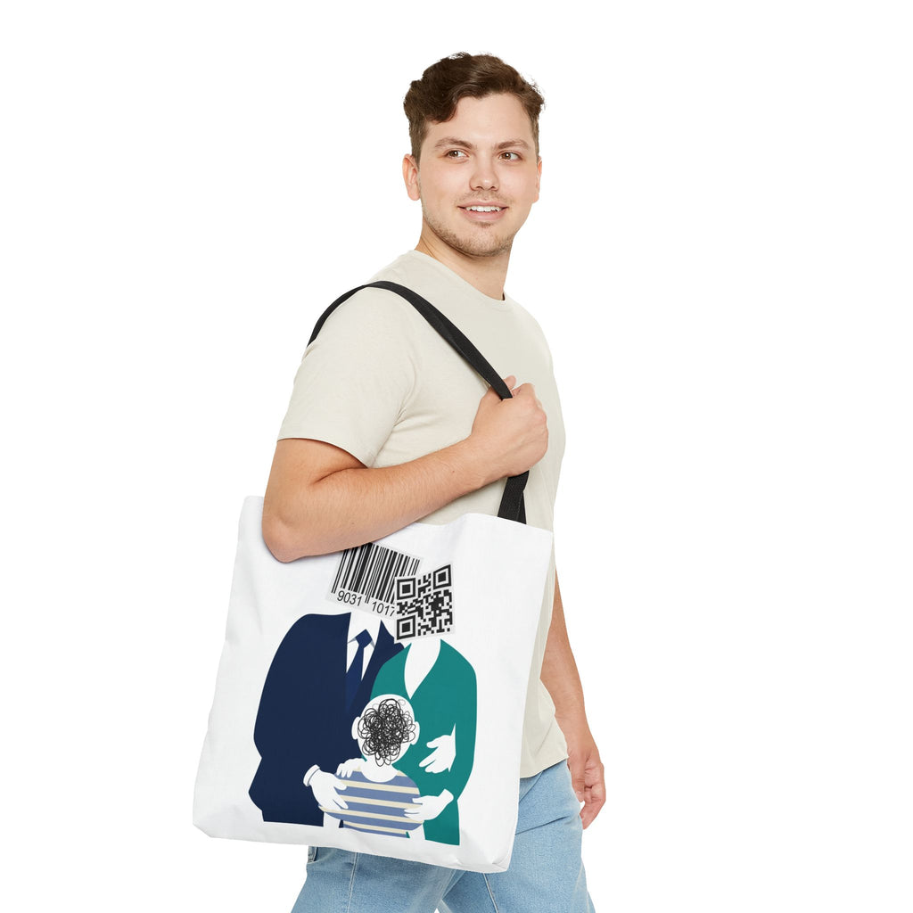Barcode Family Portrait Tote Bag