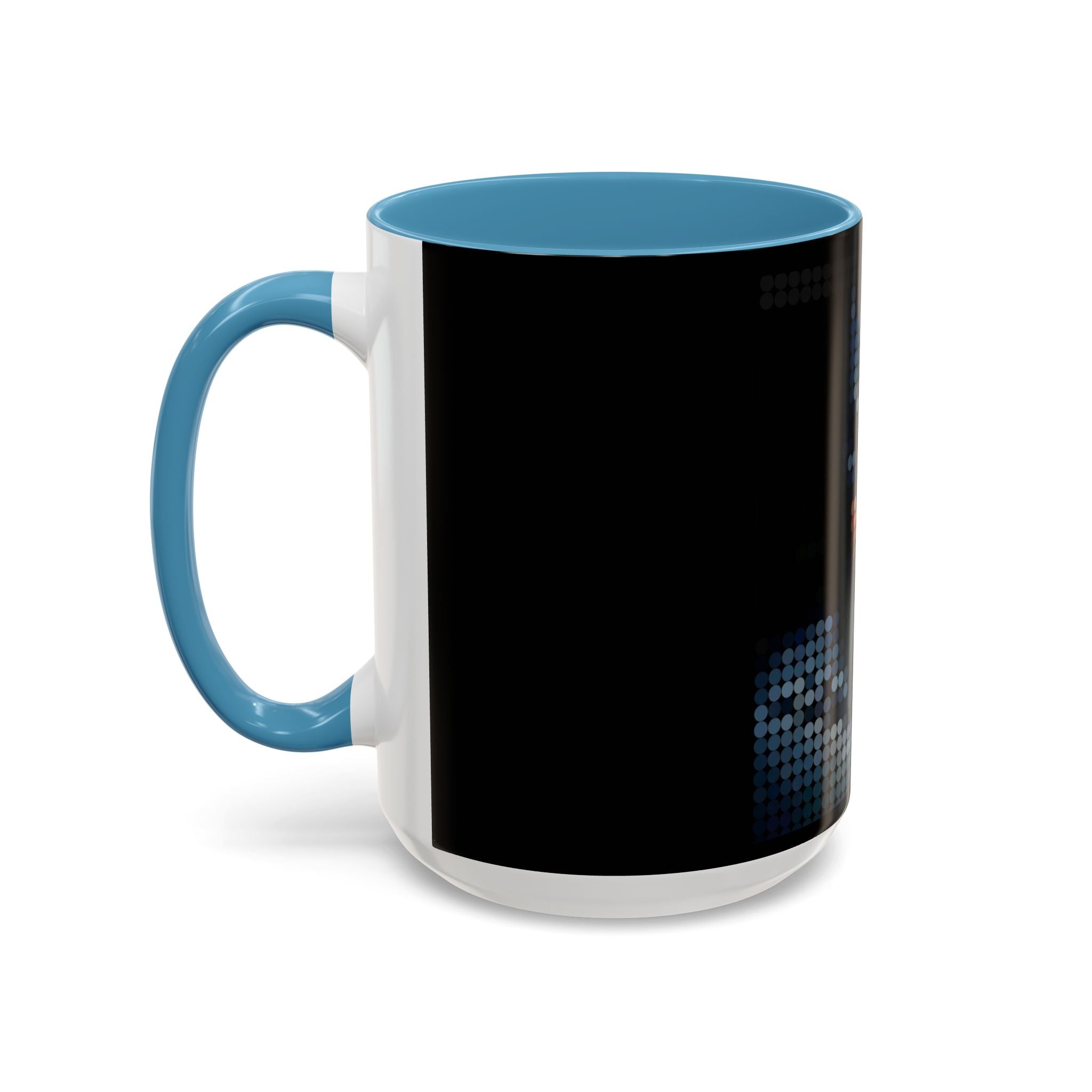 Pixel Art Dark Knight — Coffee Mug