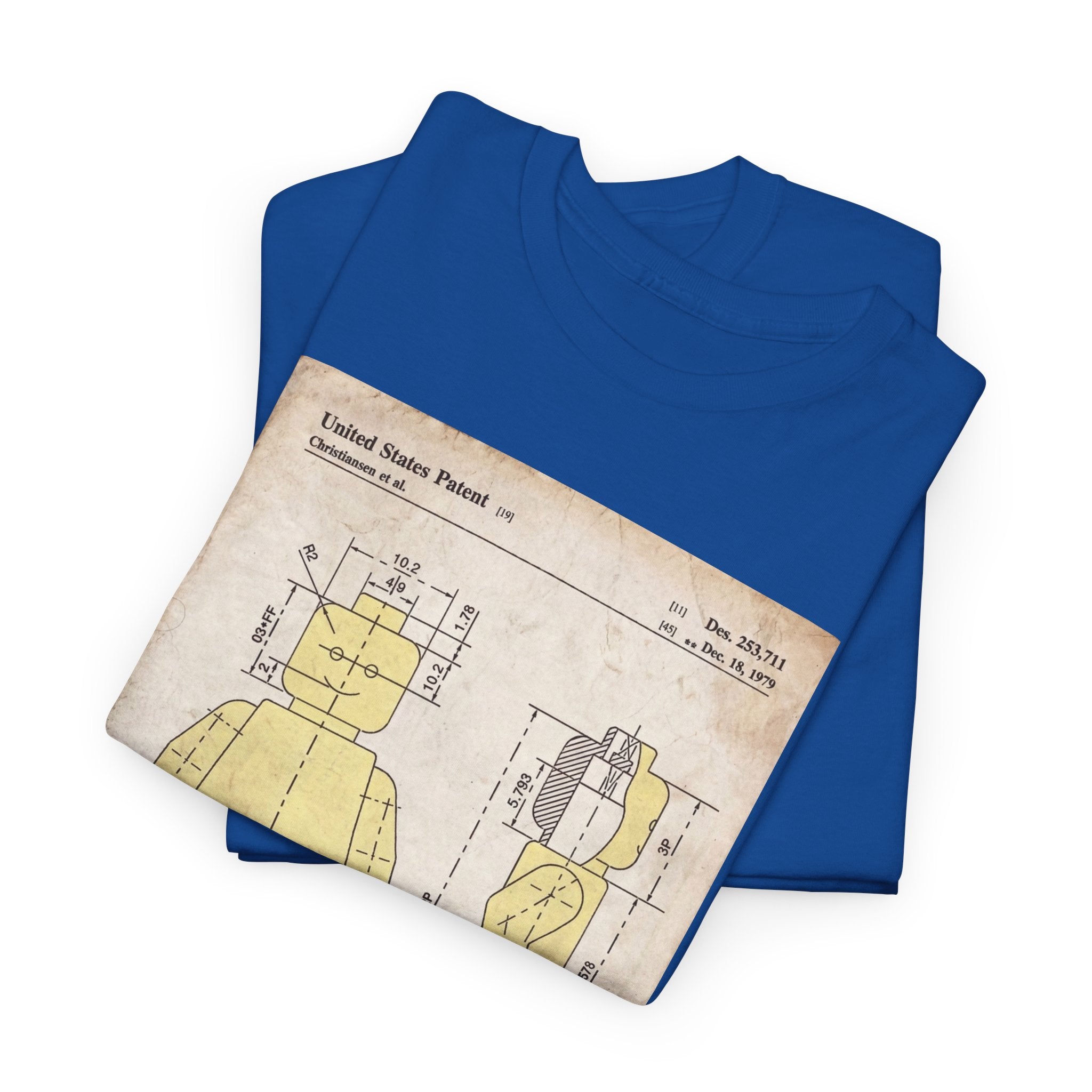 Lego Minifigure Patent — T‑Shirt