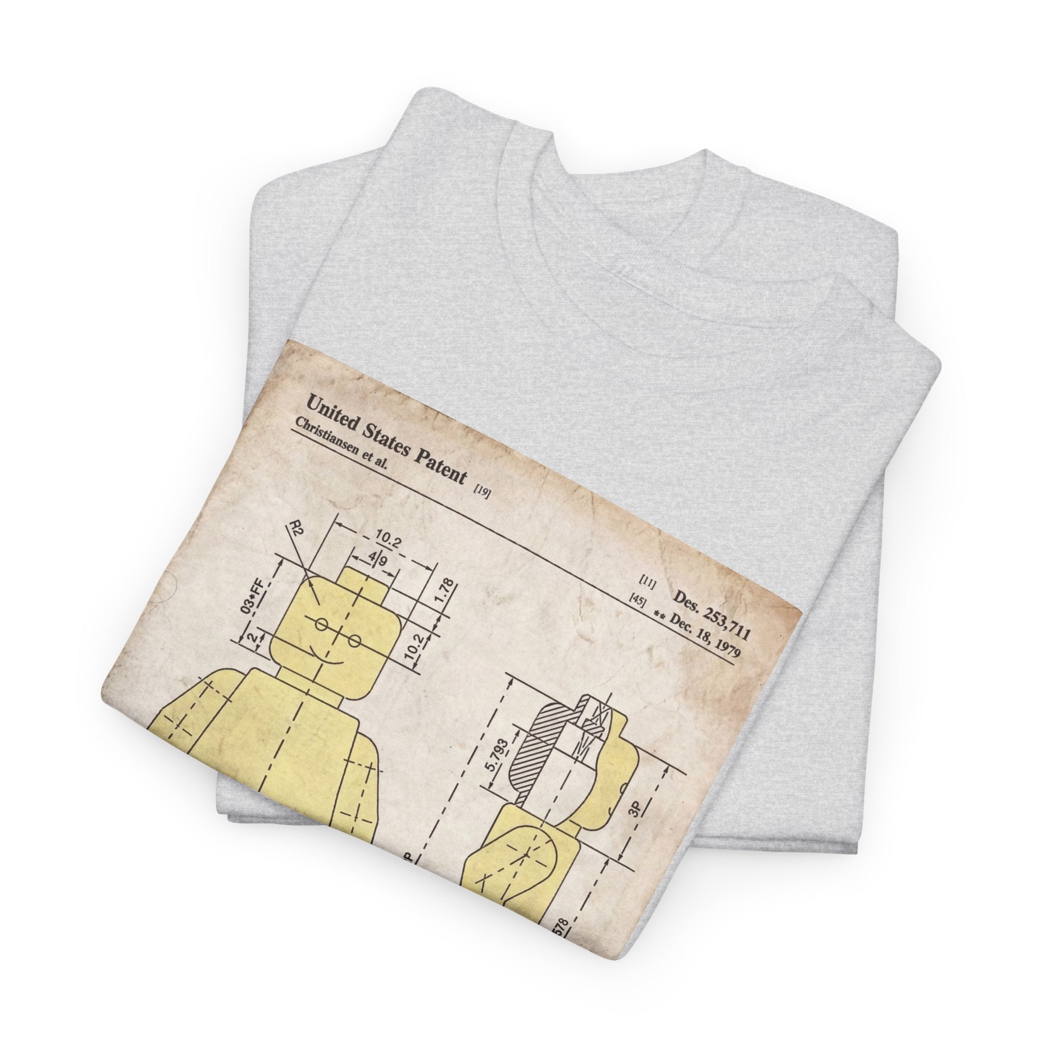 Lego Minifigure Patent — T‑Shirt