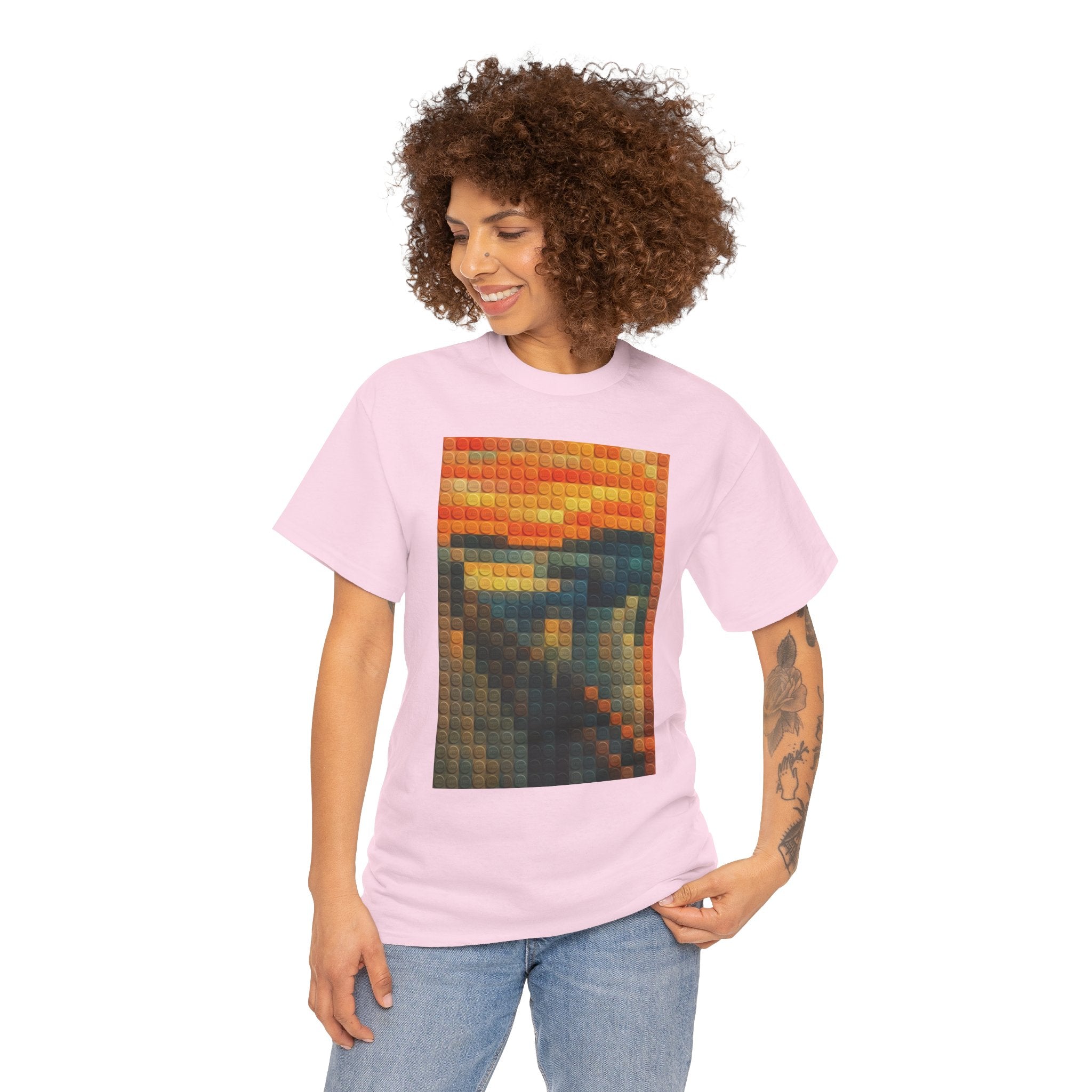 Pixelated Scream — T-Shirt