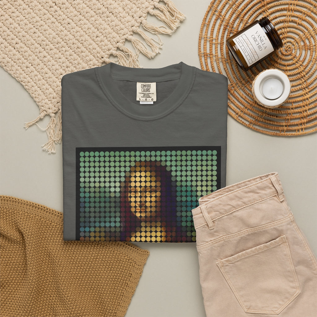 Mona Lisa Pixel Art — T-Shirt