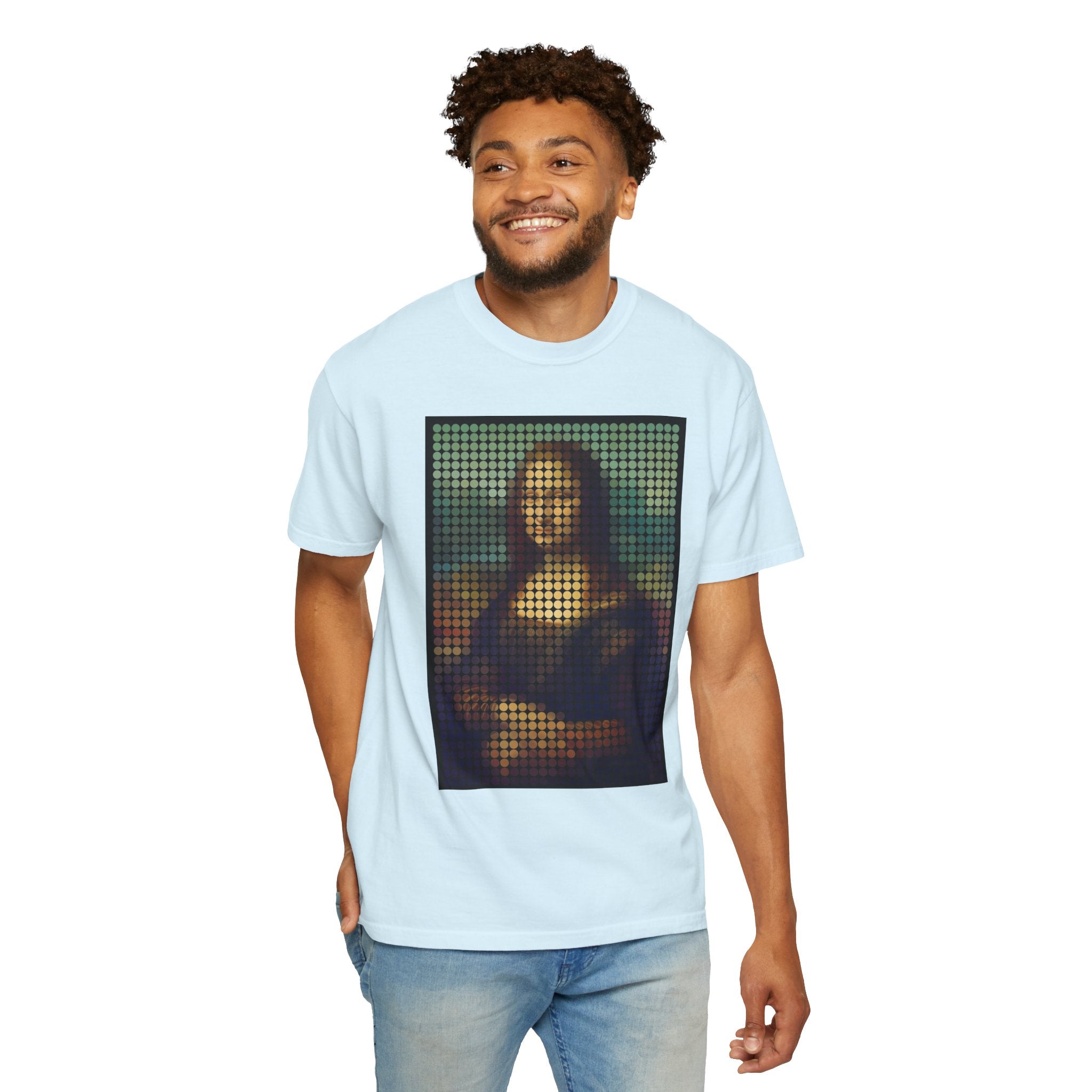 Mona Lisa Pixel Art — T-Shirt