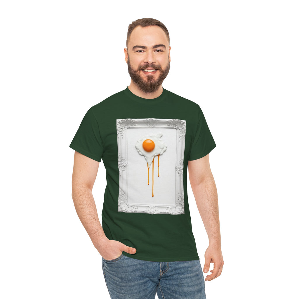 Artful Drip Fried Egg — T‑Shirt