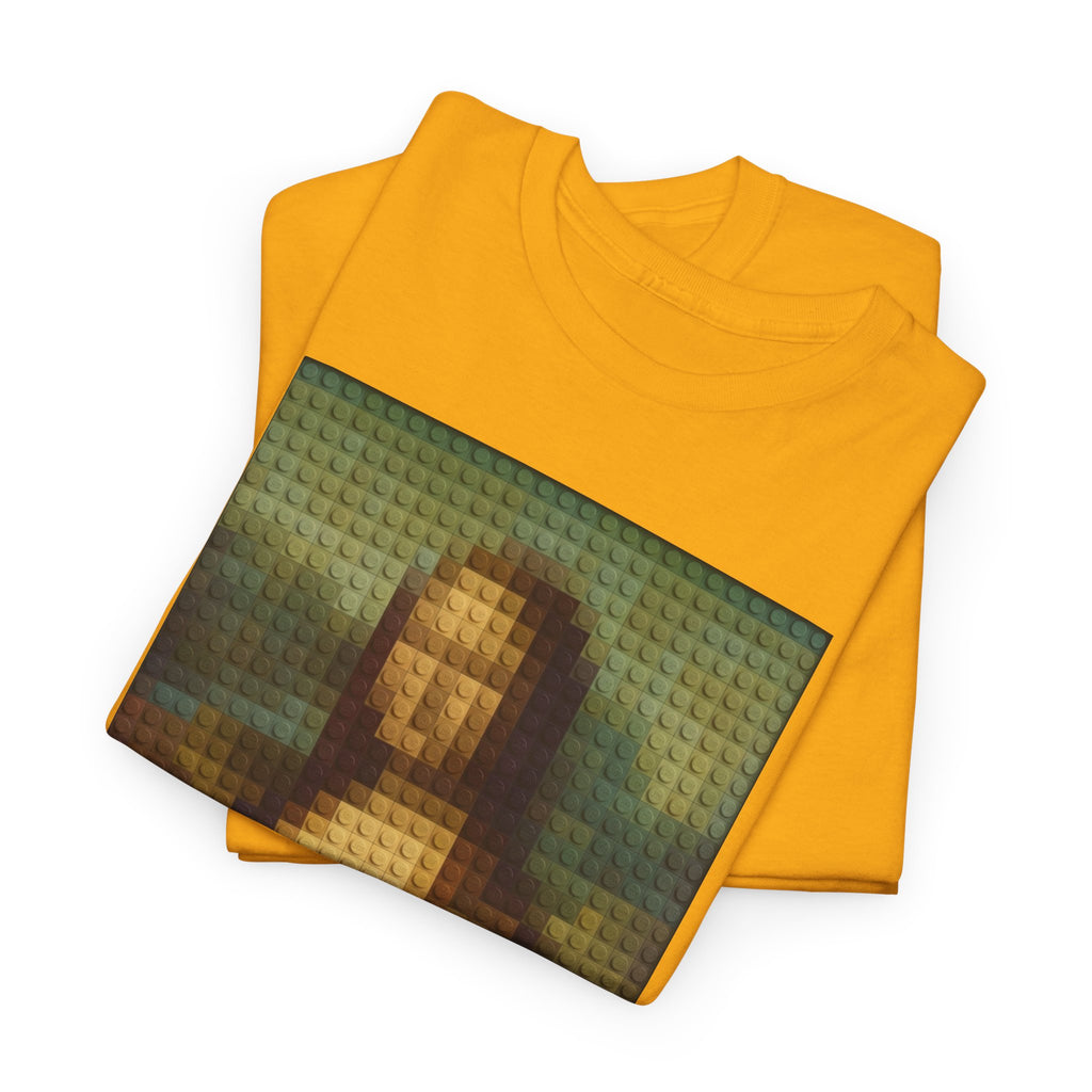 Pixelated Mona Lisa - T‑Shirt