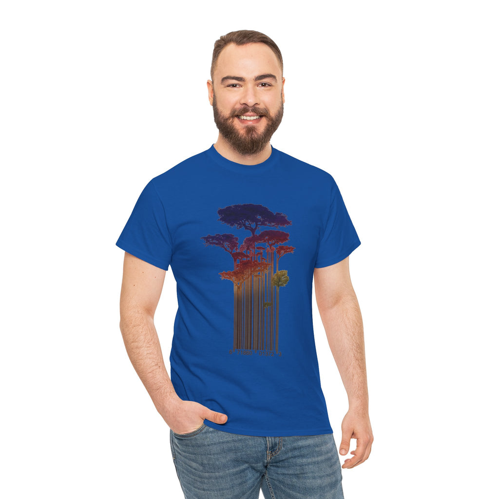 Barcode Forest T‑Shirt