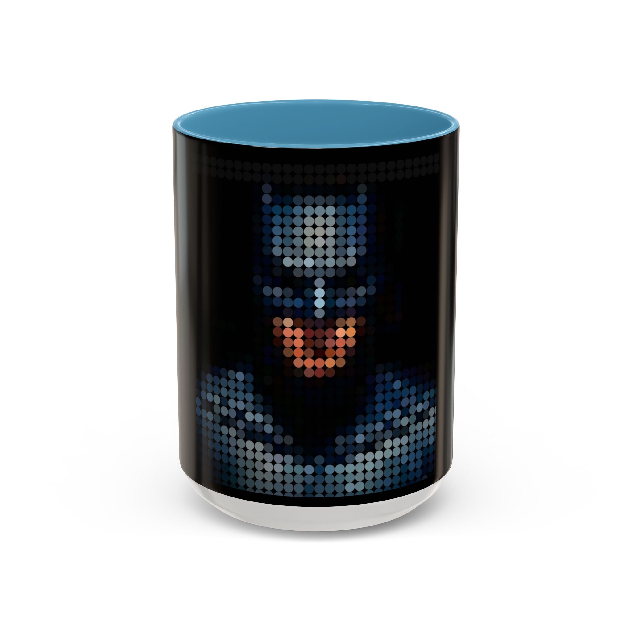 Pixel Art Dark Knight — Coffee Mug