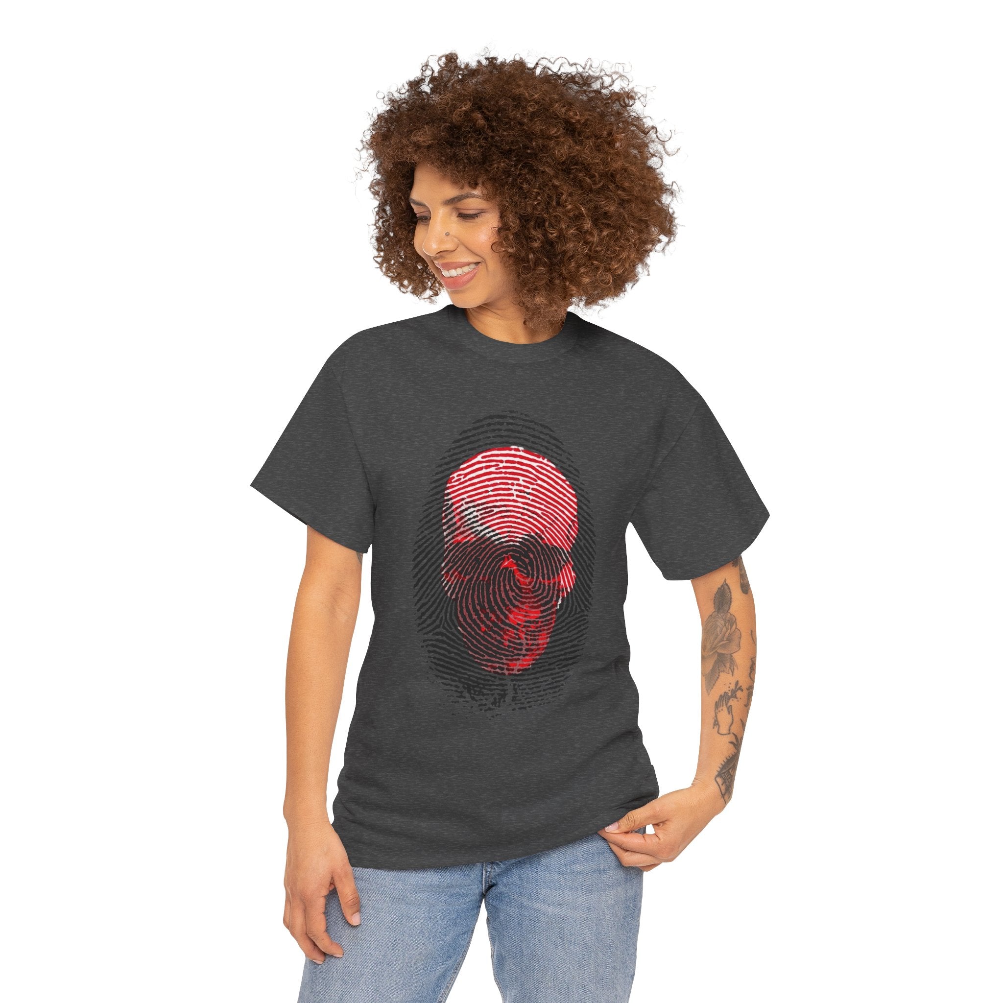 Skull Fingerprint — T-Shirt