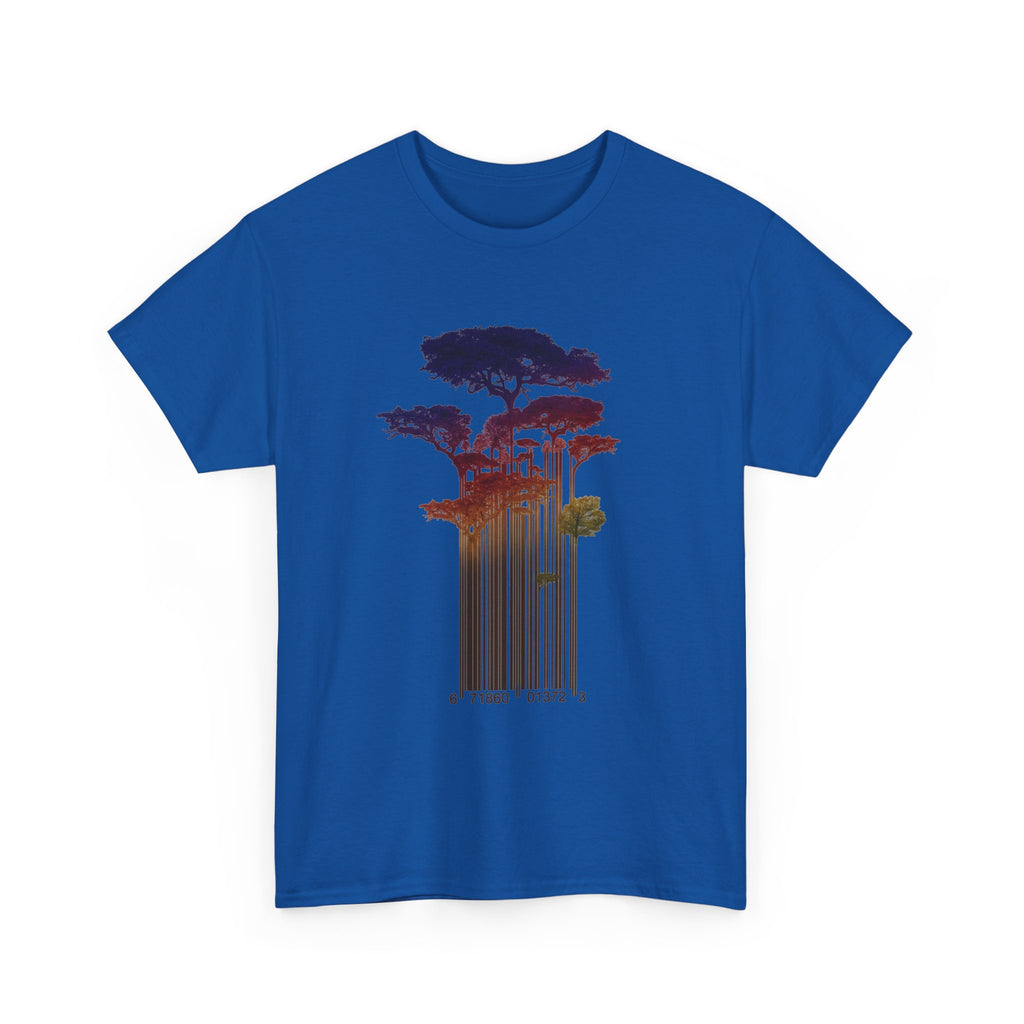 Barcode Forest T‑Shirt