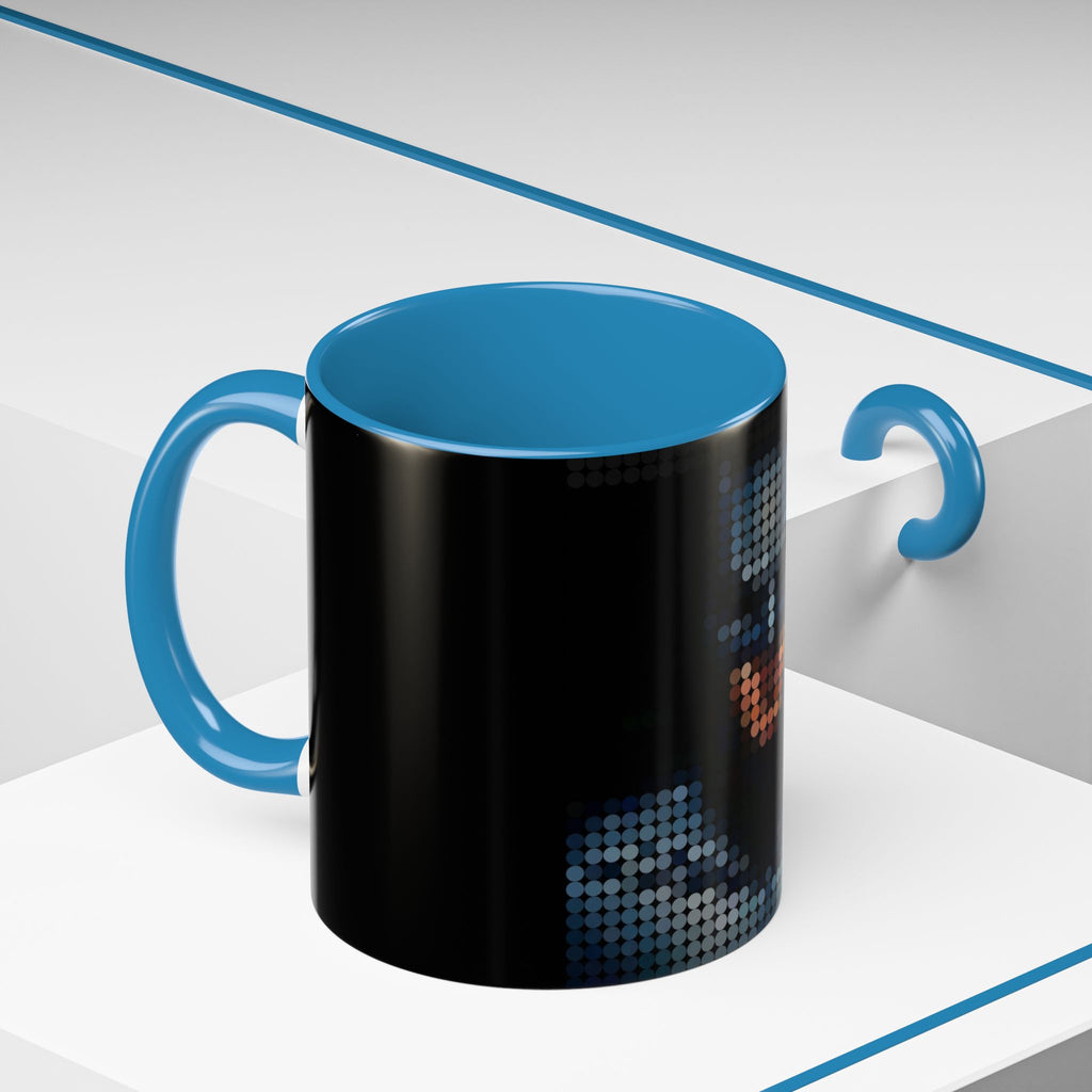 Pixel Art Dark Knight — Coffee Mug