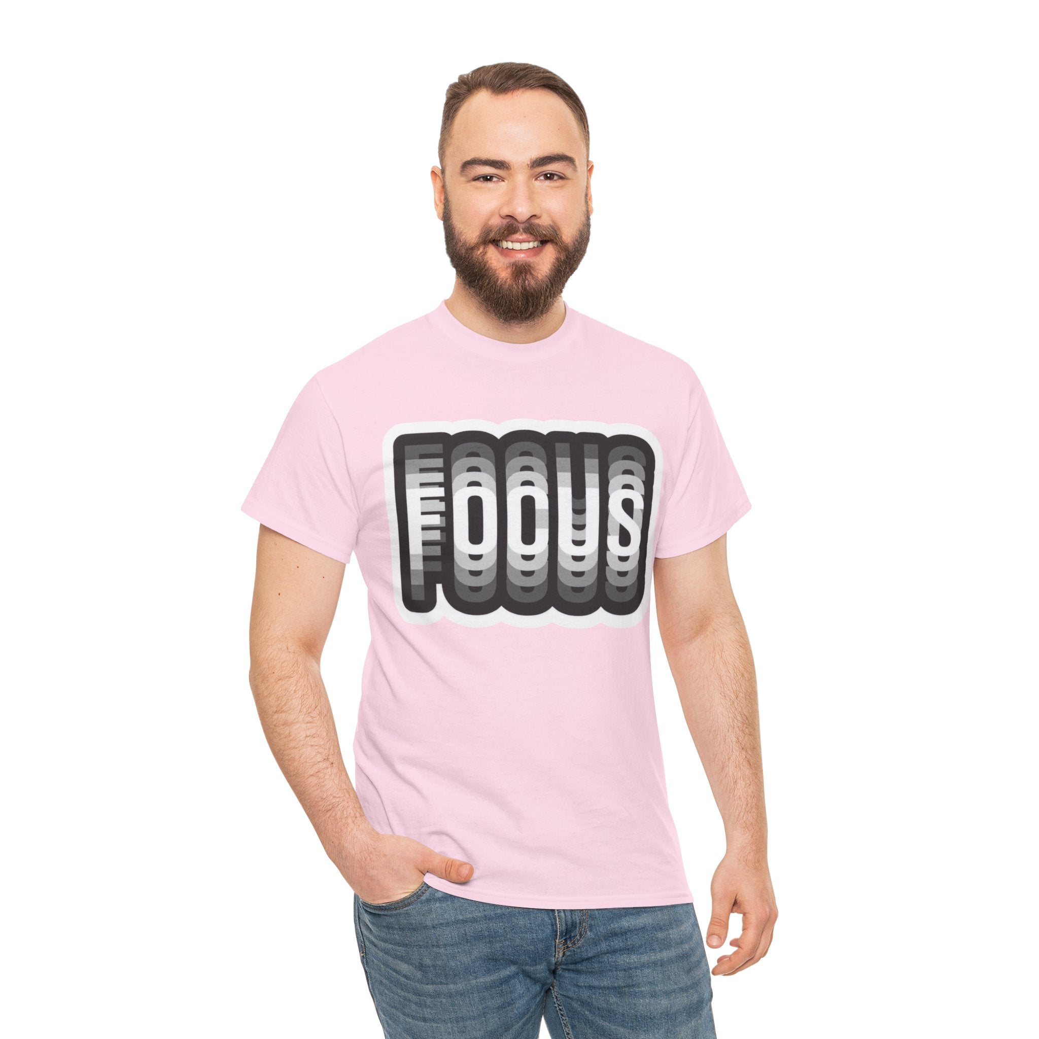 Focus Optical Illusion — T Shirt