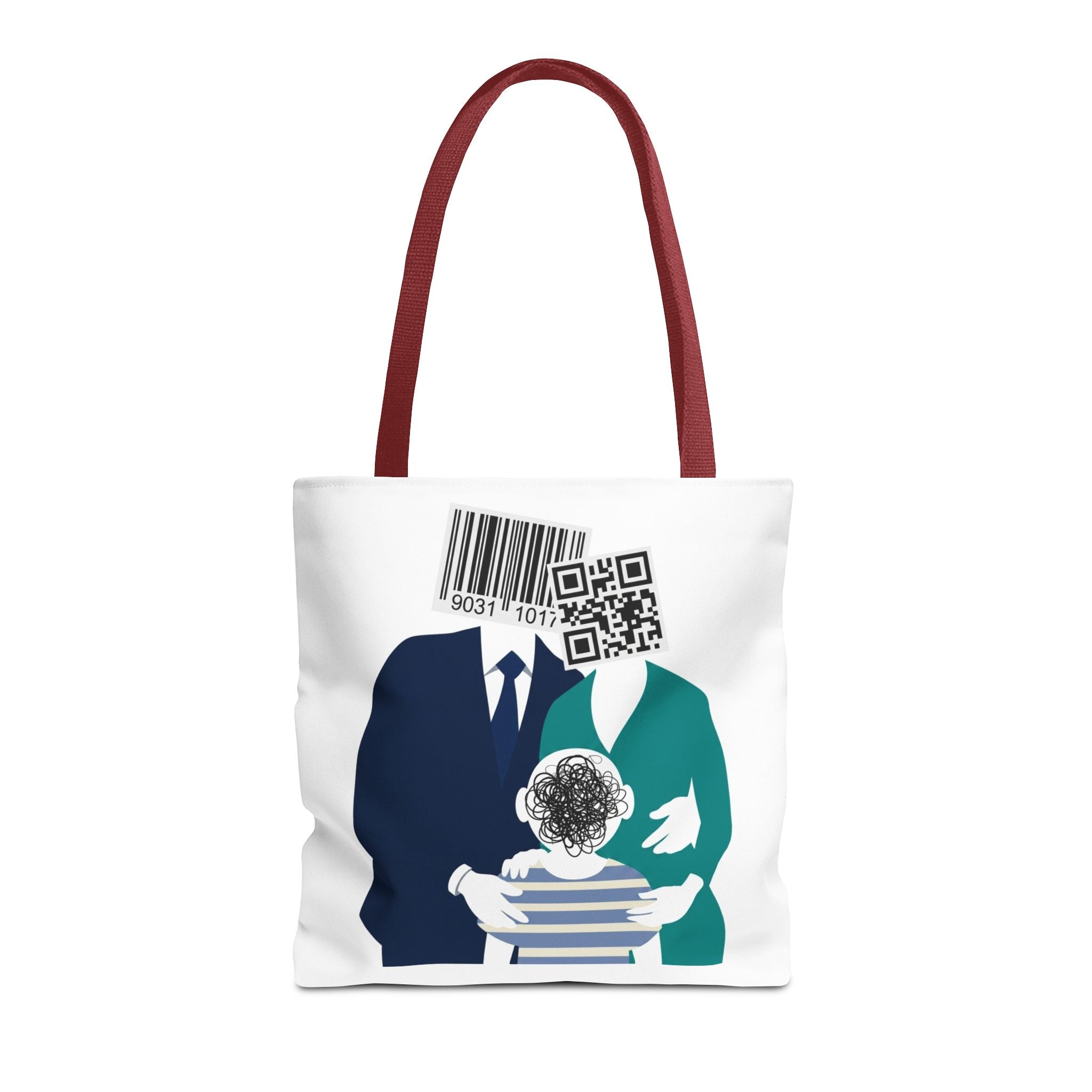 Barcode Family Portrait Tote Bag