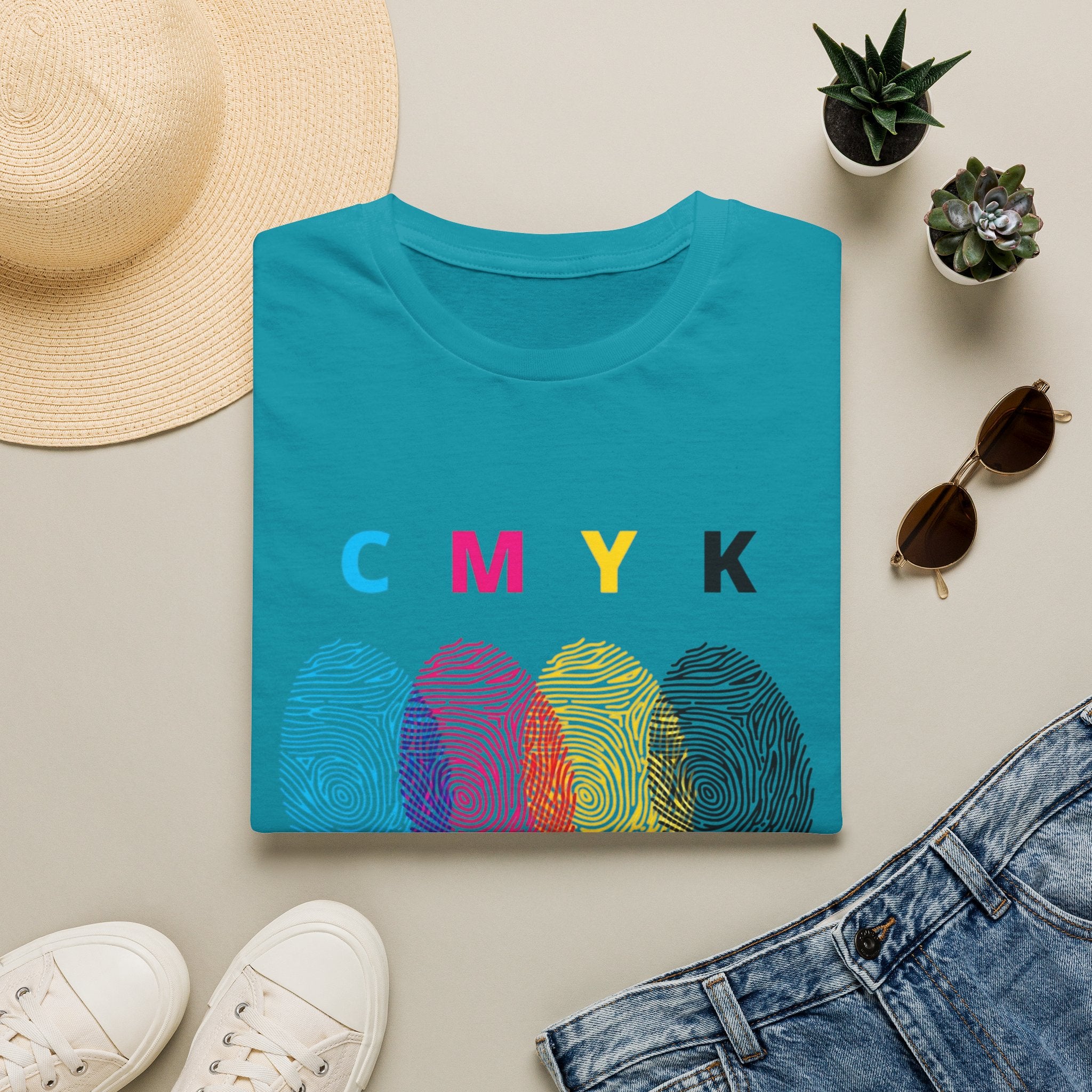 CMYK Fingerprint — T-Shirt