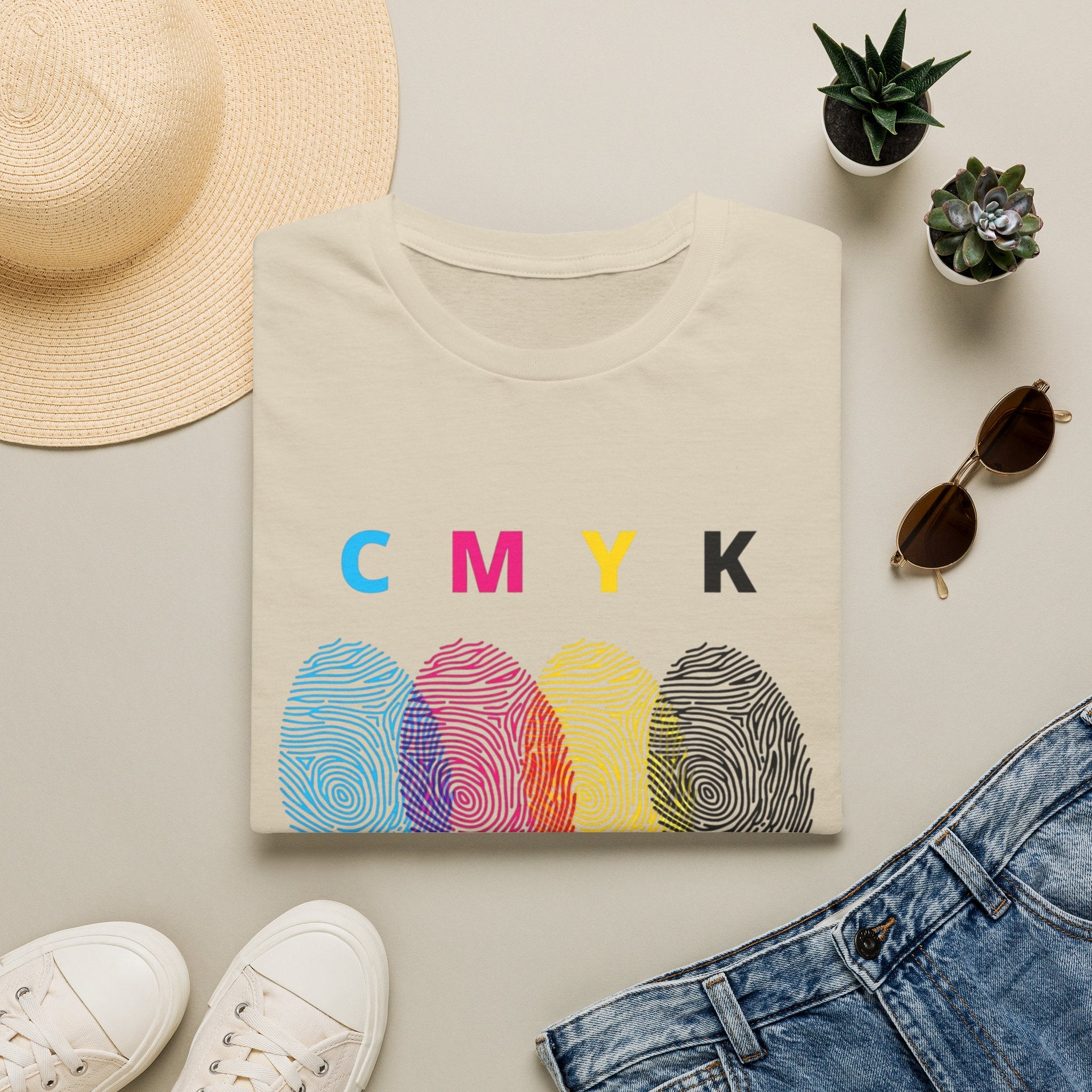 CMYK Fingerprint — T-Shirt