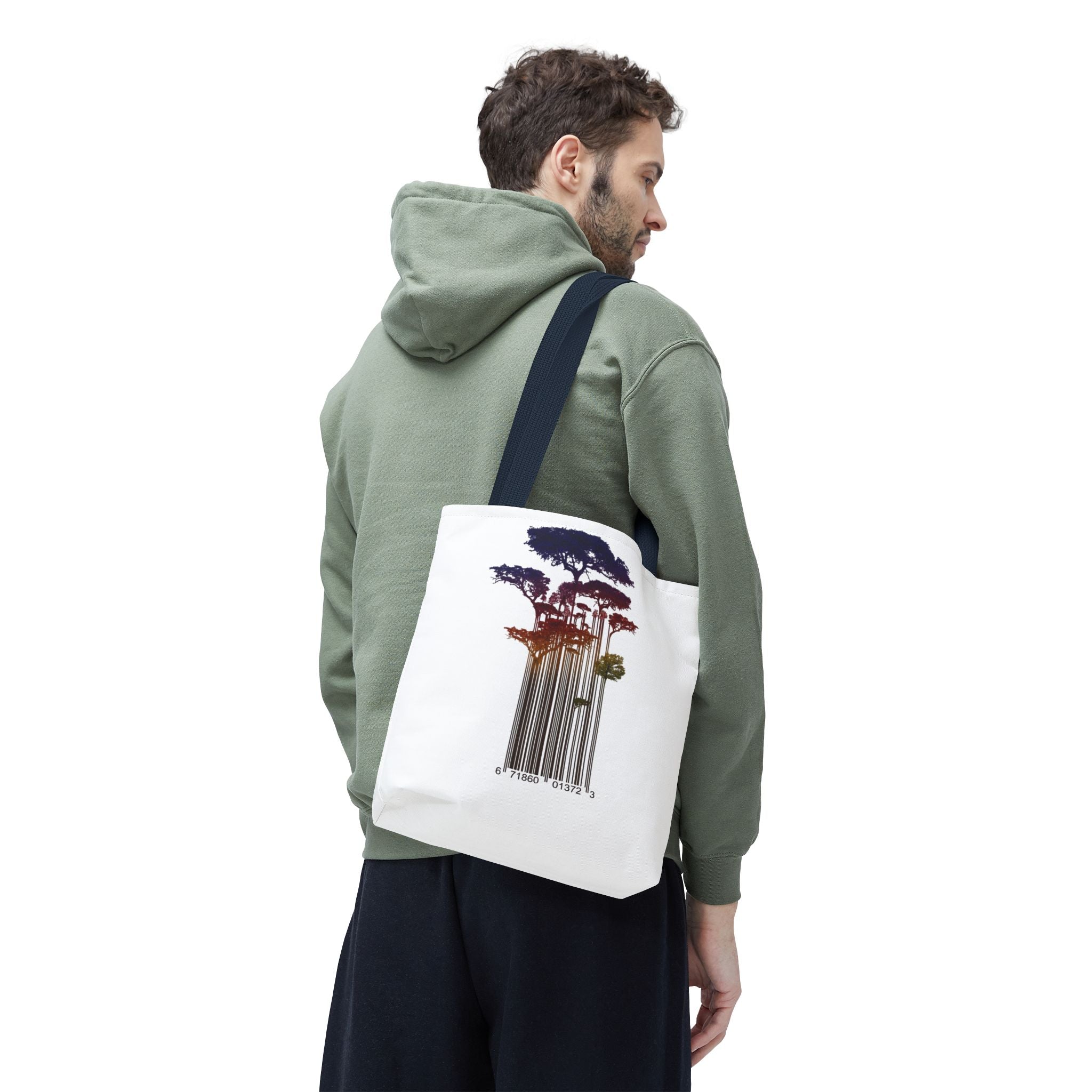 Barcode Forest — Tote Bag