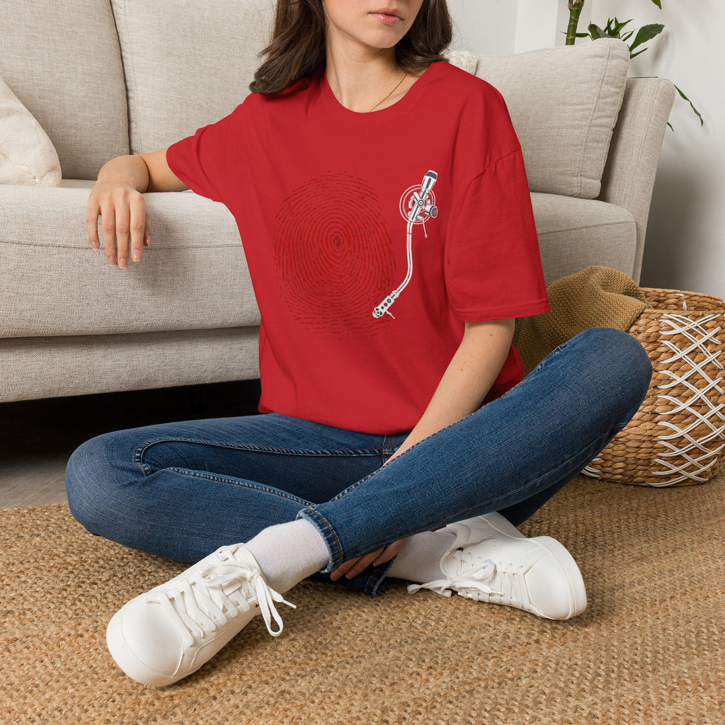 Fingerprint Turntable — T-Shirt