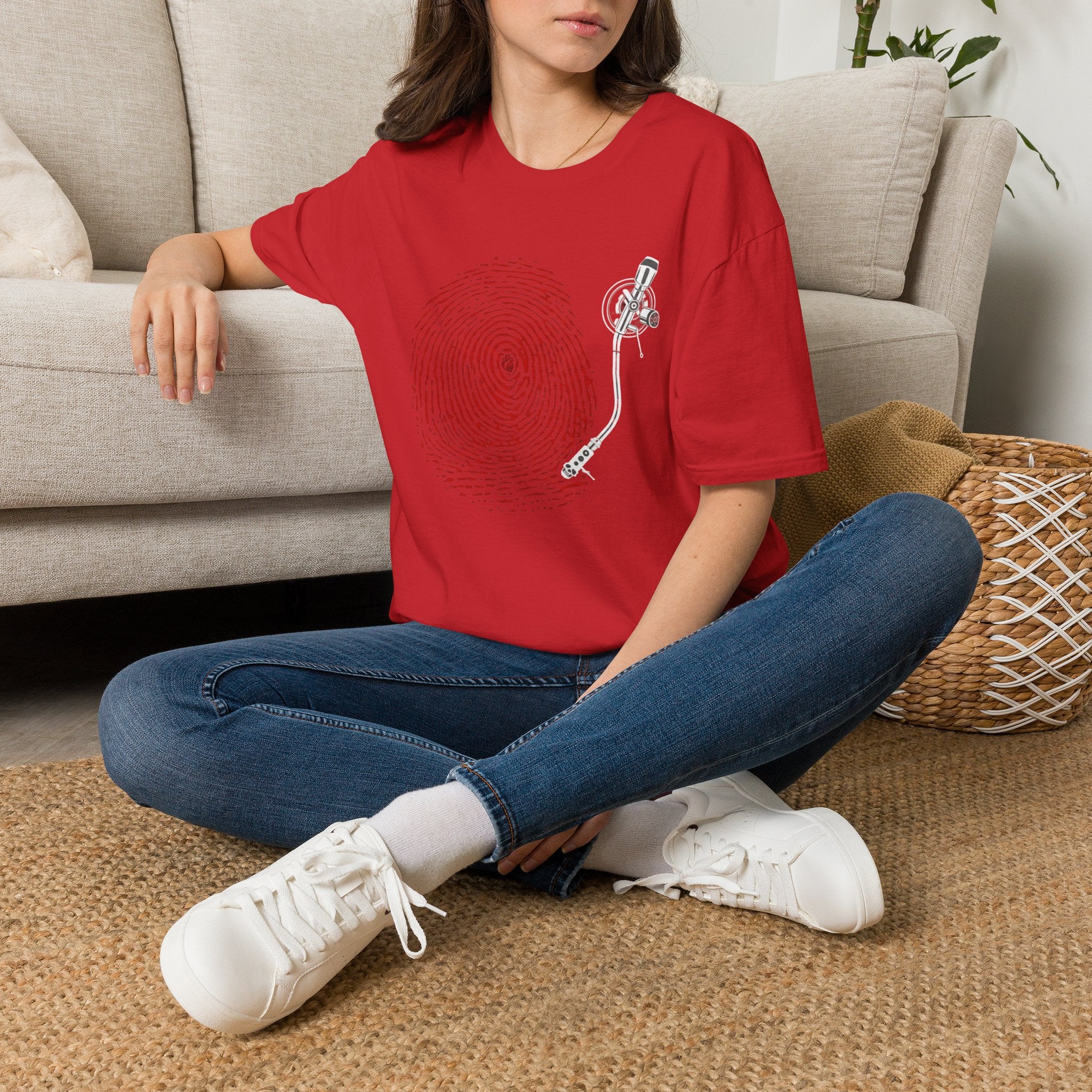 Fingerprint Turntable — T-Shirt