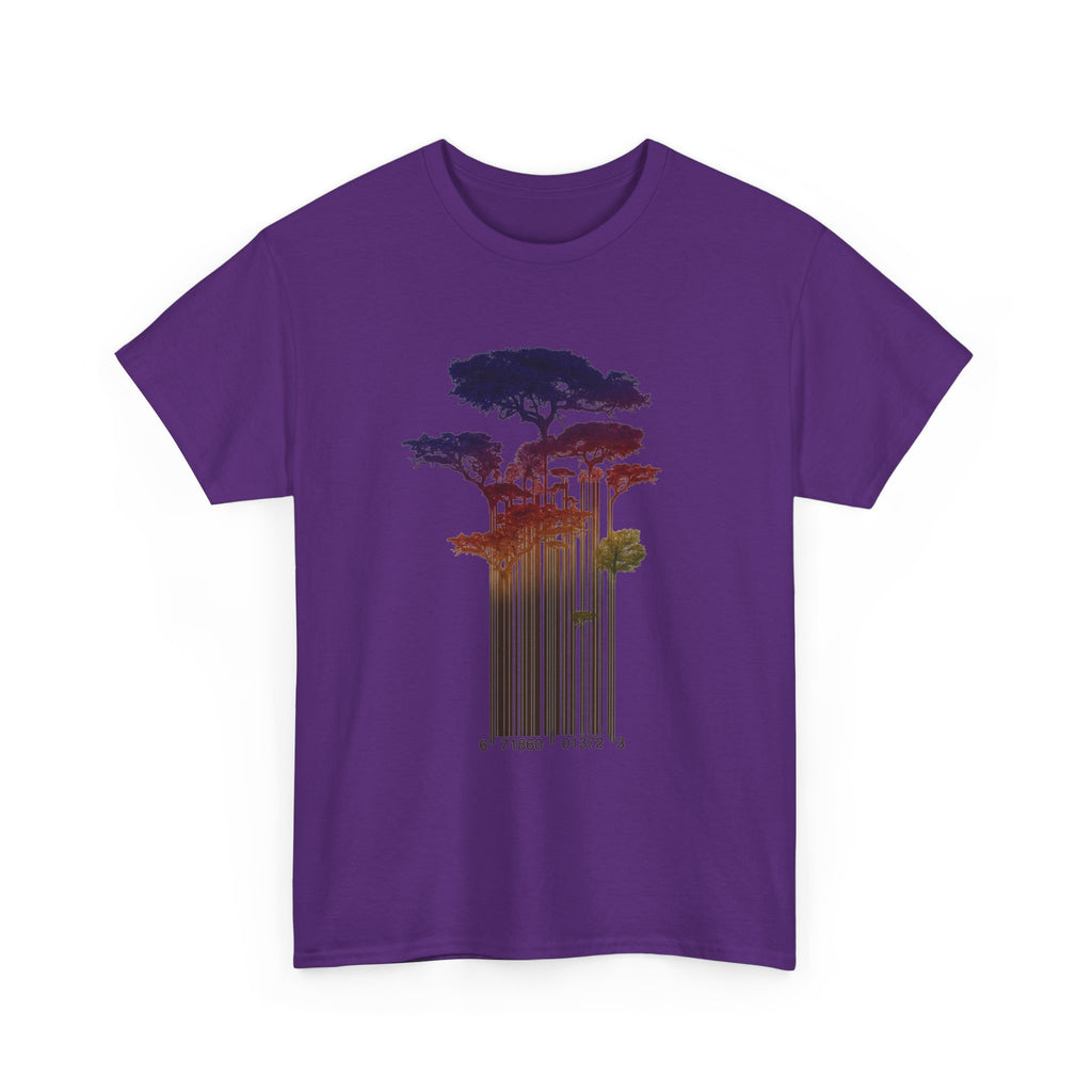 Barcode Forest T‑Shirt