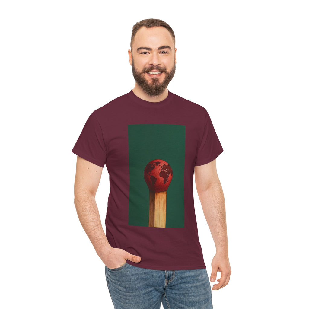 Matchstick Earth — T‑Shirt