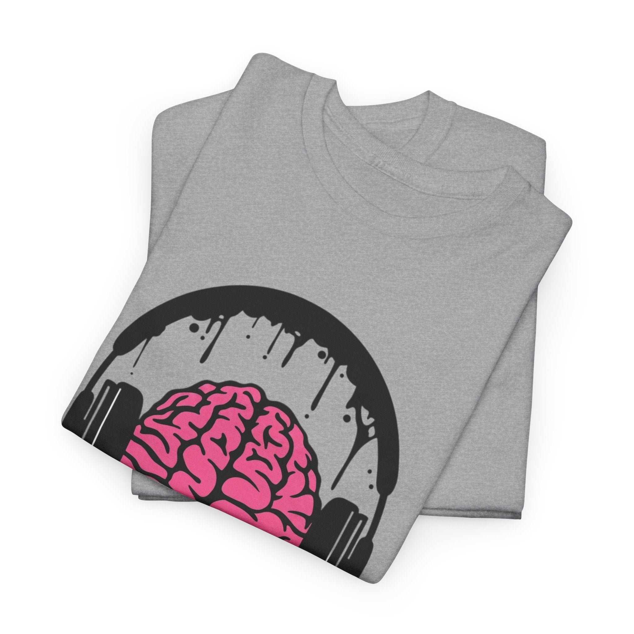 Music Lover Dripping Brain — T-Shirt