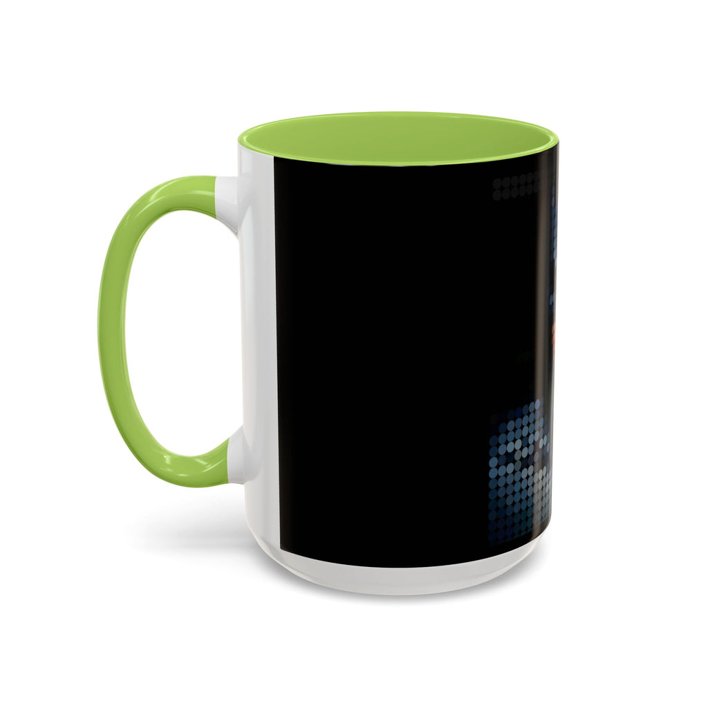Pixel Art Dark Knight — Coffee Mug
