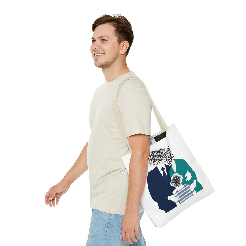 Barcode Family Portrait Tote Bag