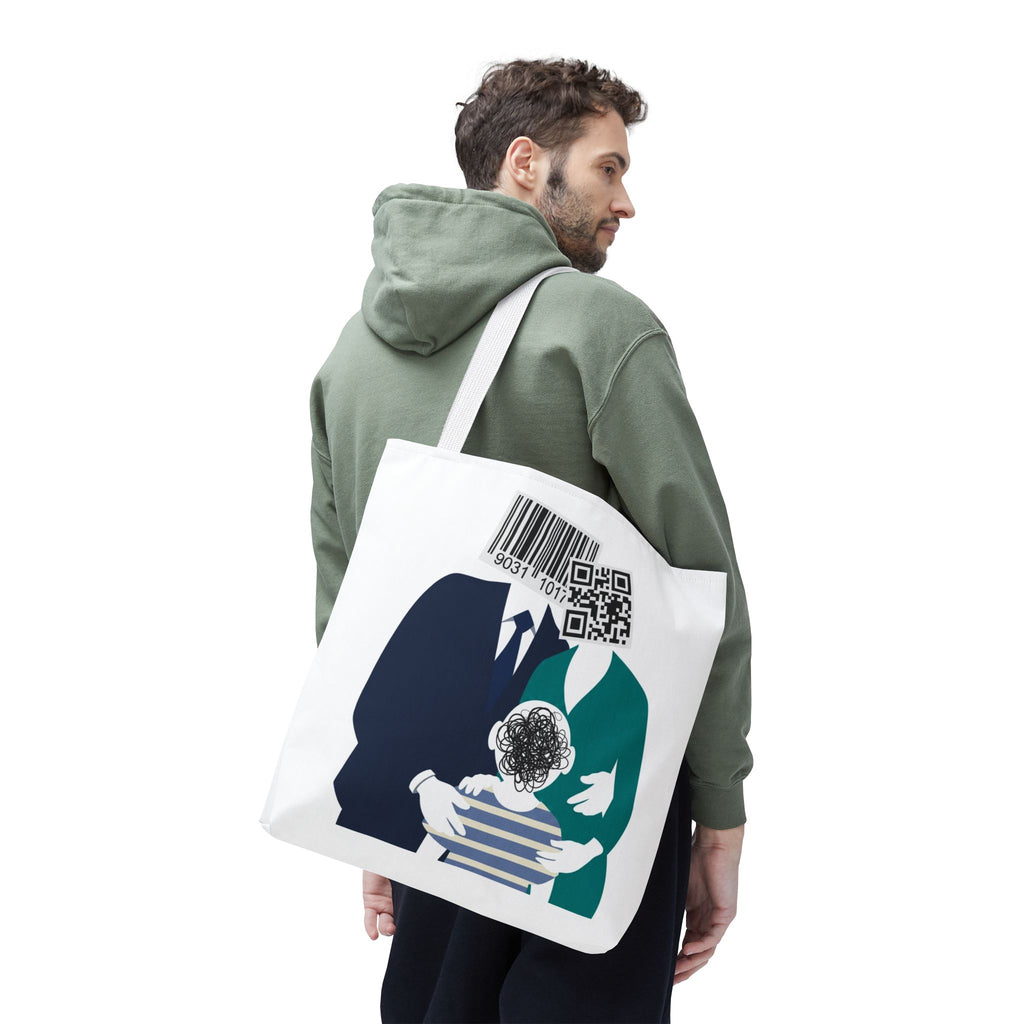 Barcode Family Portrait Tote Bag