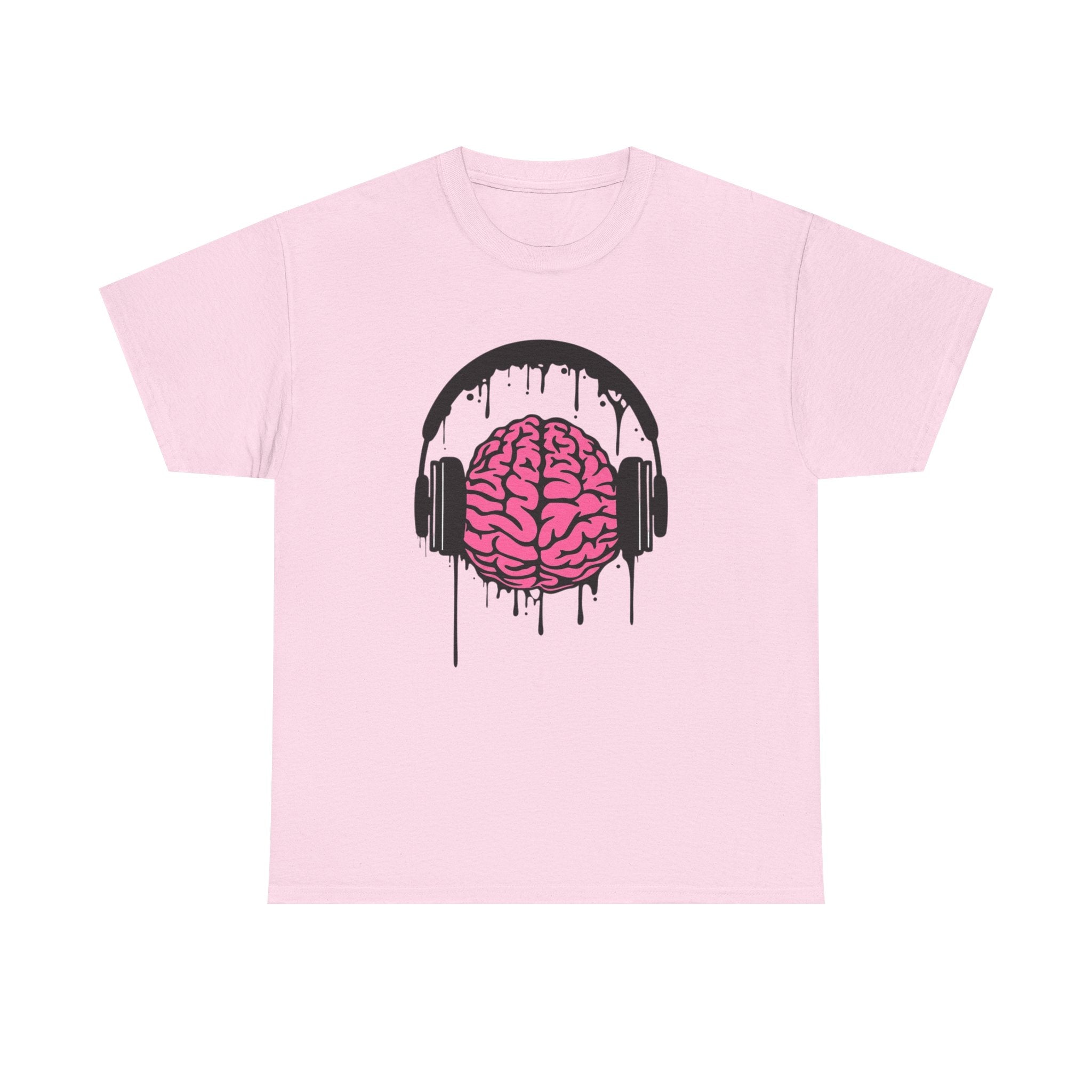 Music Lover Dripping Brain — T-Shirt