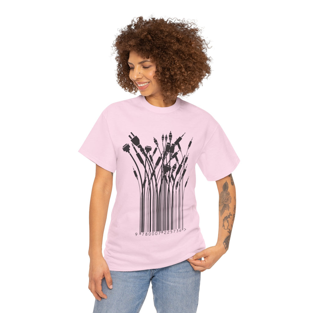 Barcode Wildflowers — T-Shirt