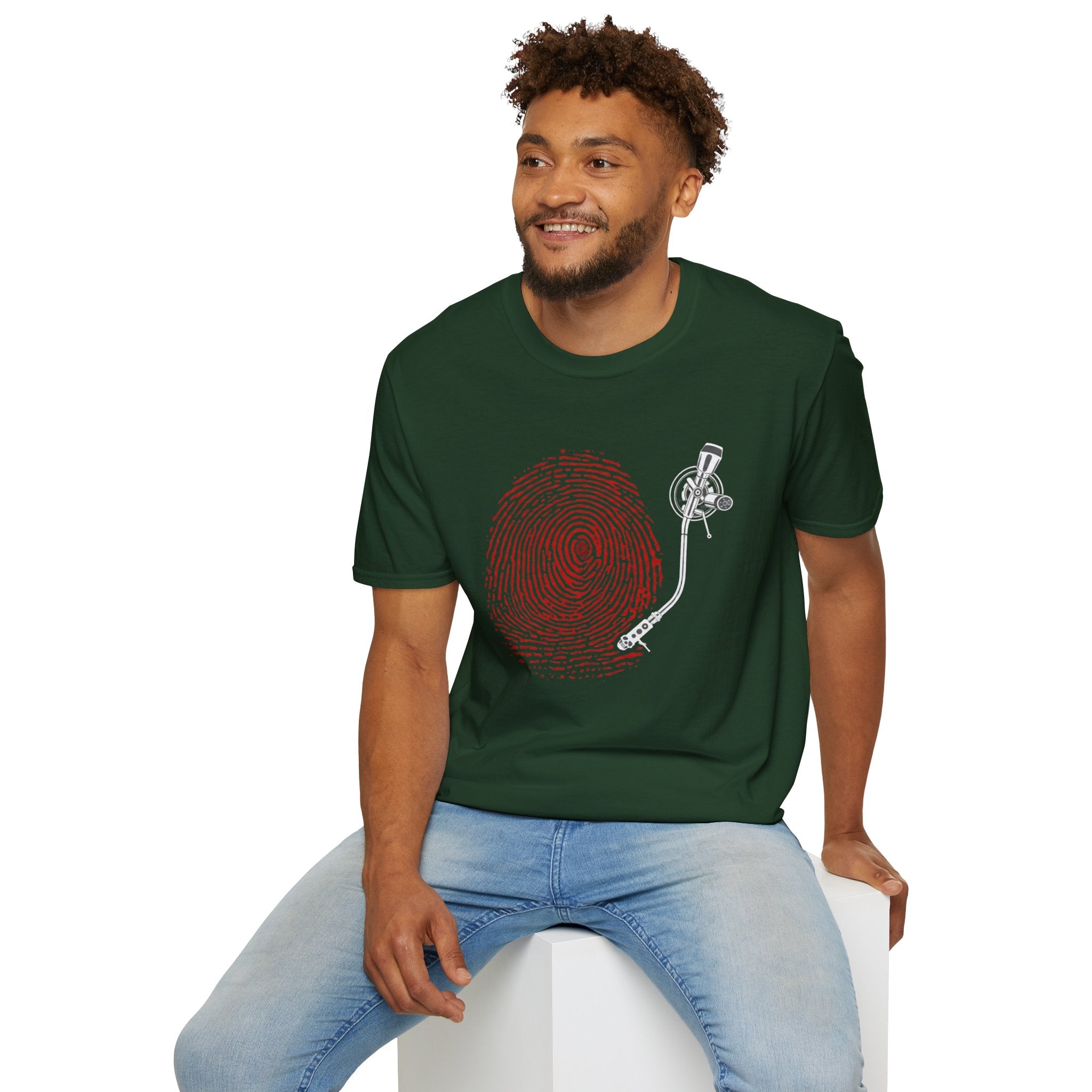 Fingerprint Turntable — T-Shirt