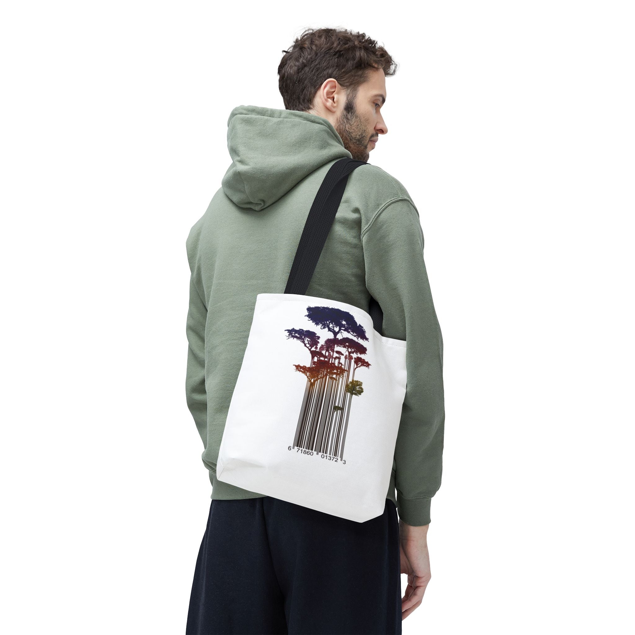 Barcode Forest — Tote Bag