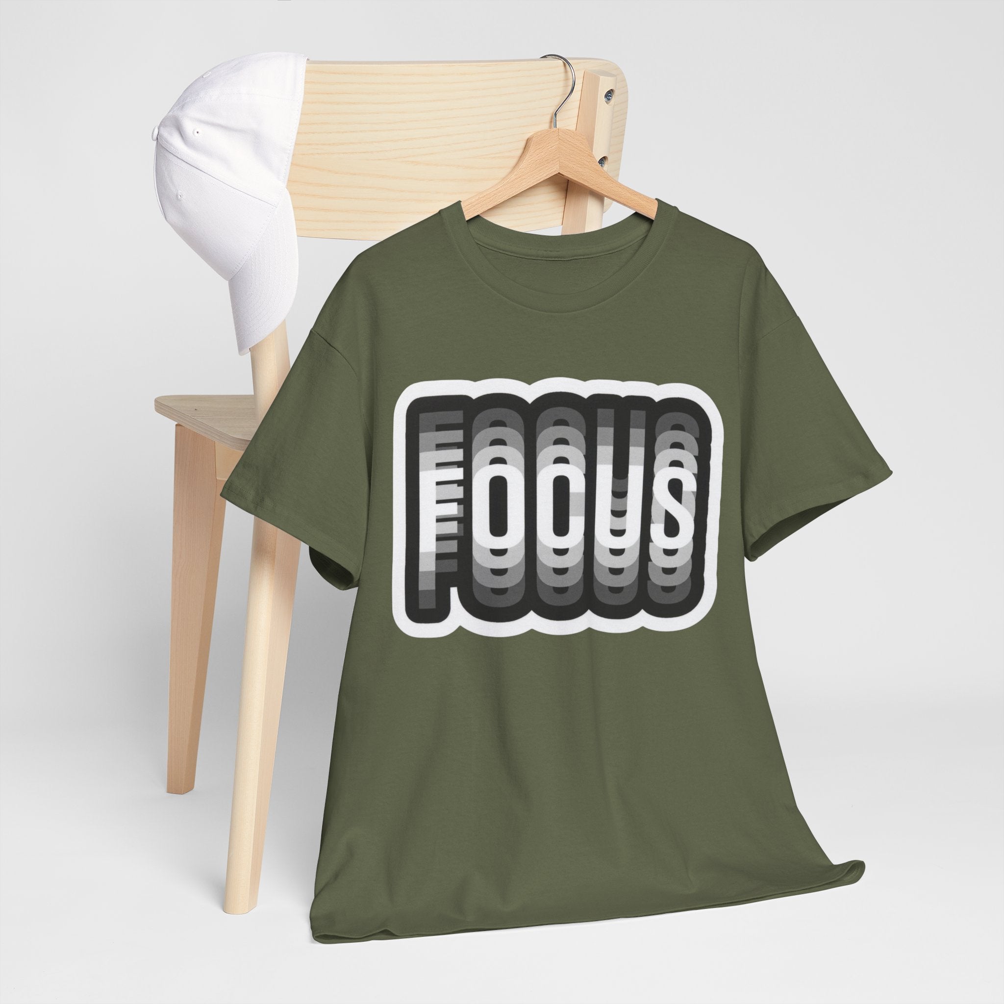 Focus Optical Illusion — T Shirt