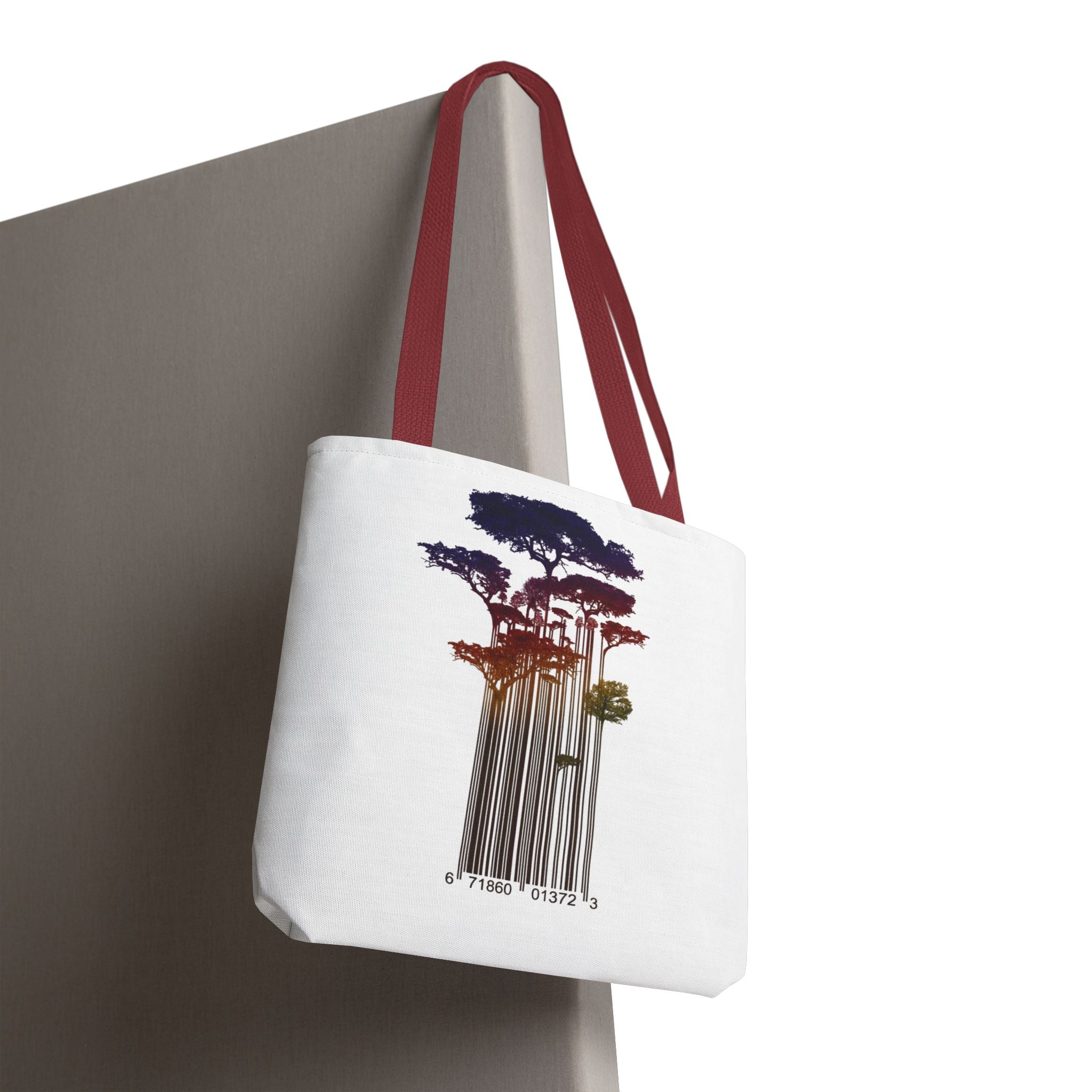 Barcode Forest — Tote Bag