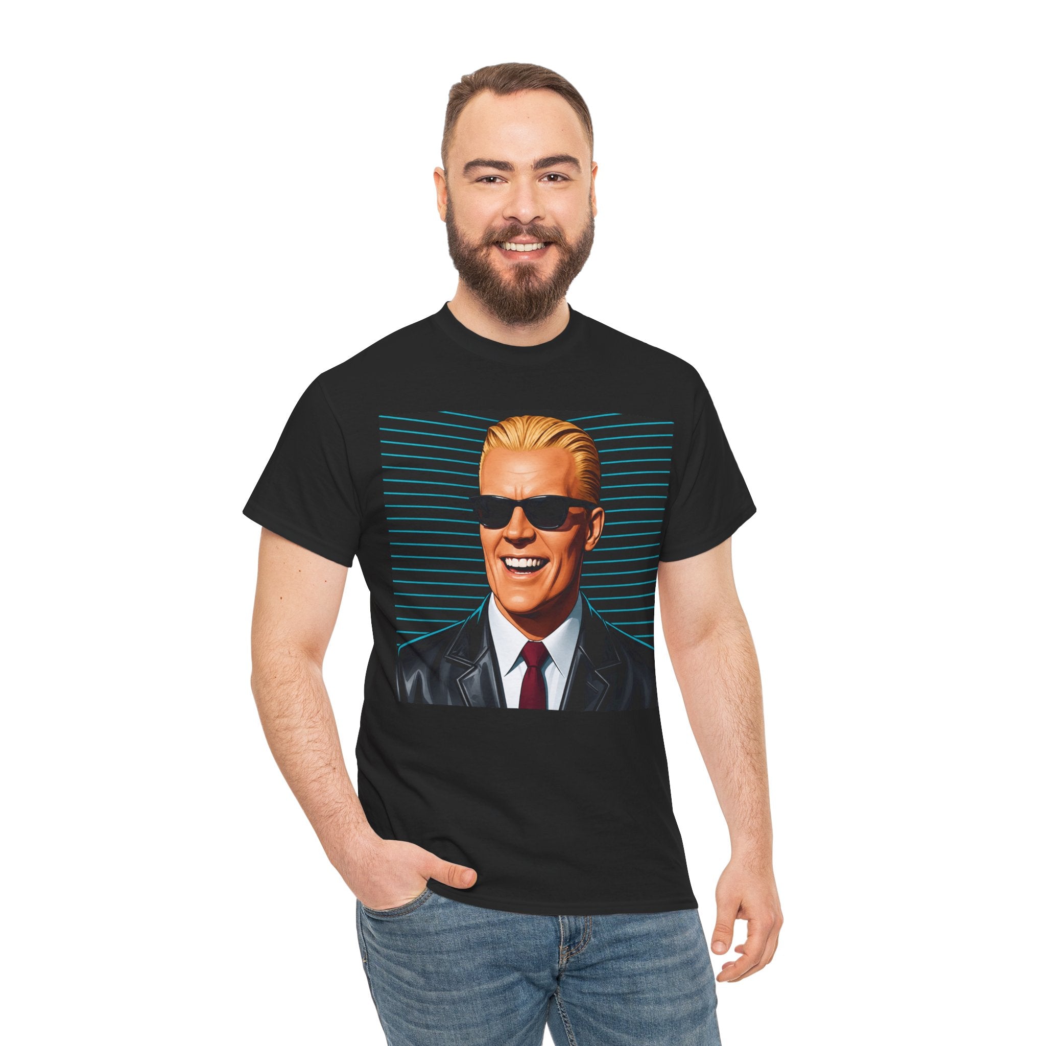'MAX HEADROOM' — T shirt