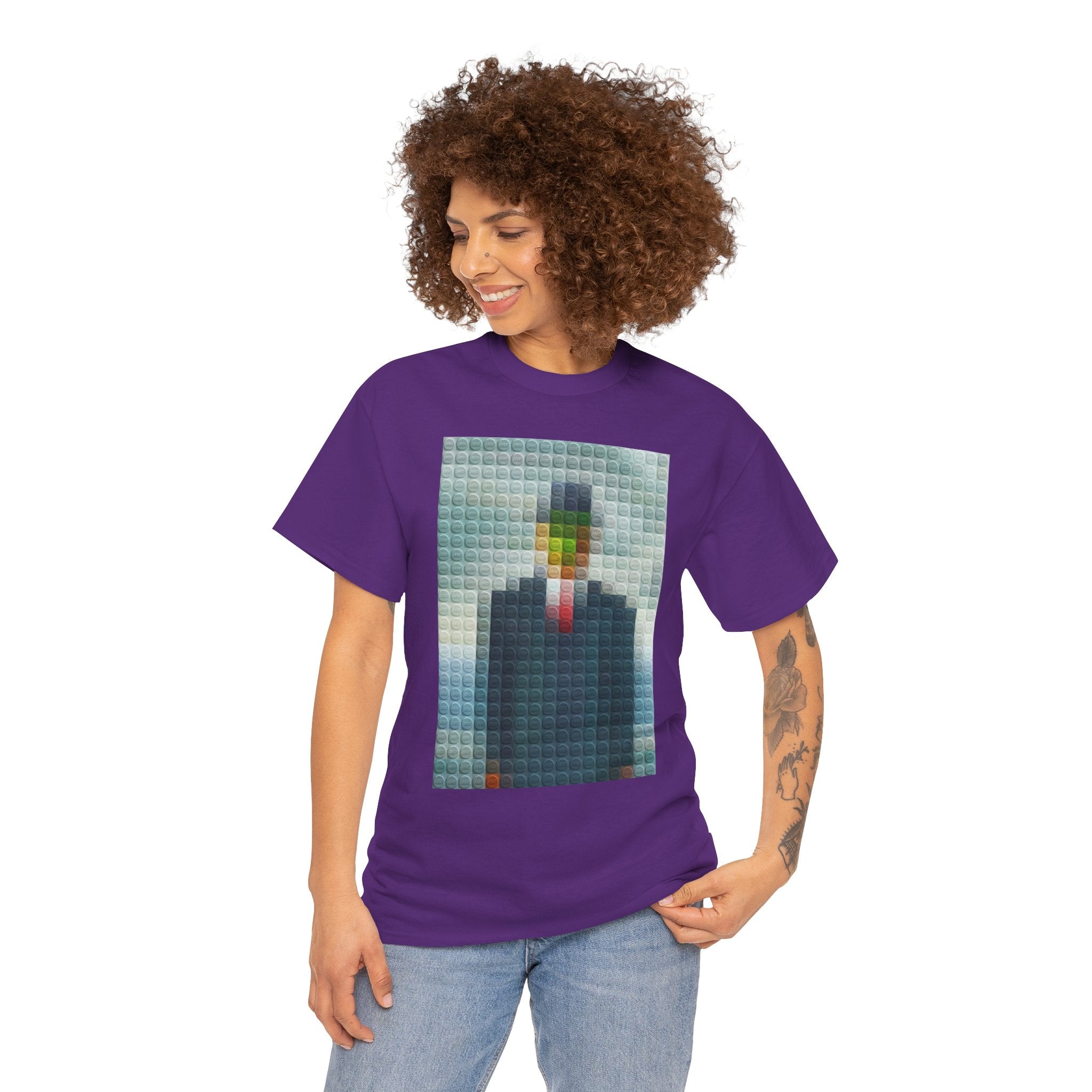 Surreal Pixelated Man - T-Shirt