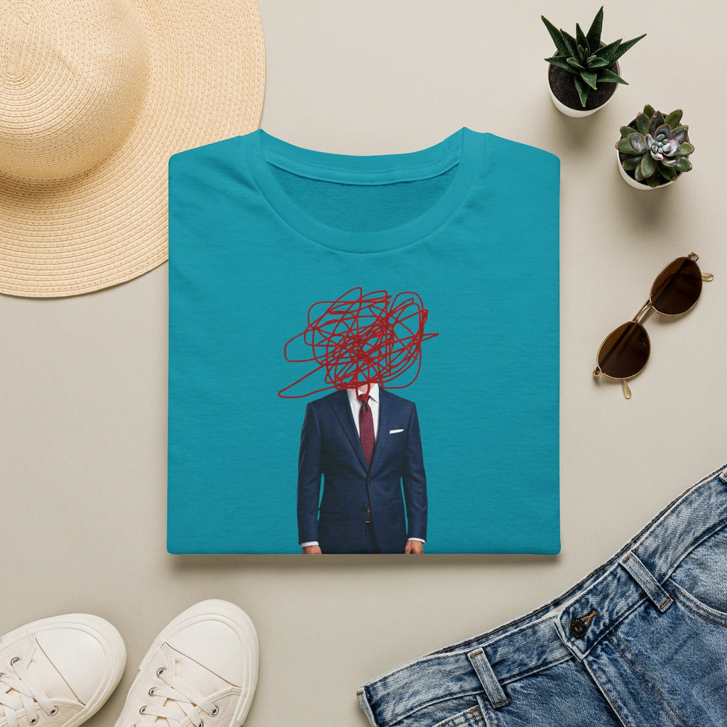 Anxious Businessman T-Shirt – Funny Office Humor Graphic Tee