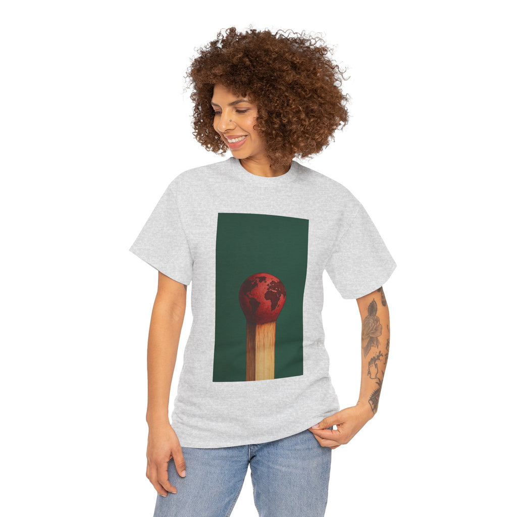 Matchstick Earth — T‑Shirt