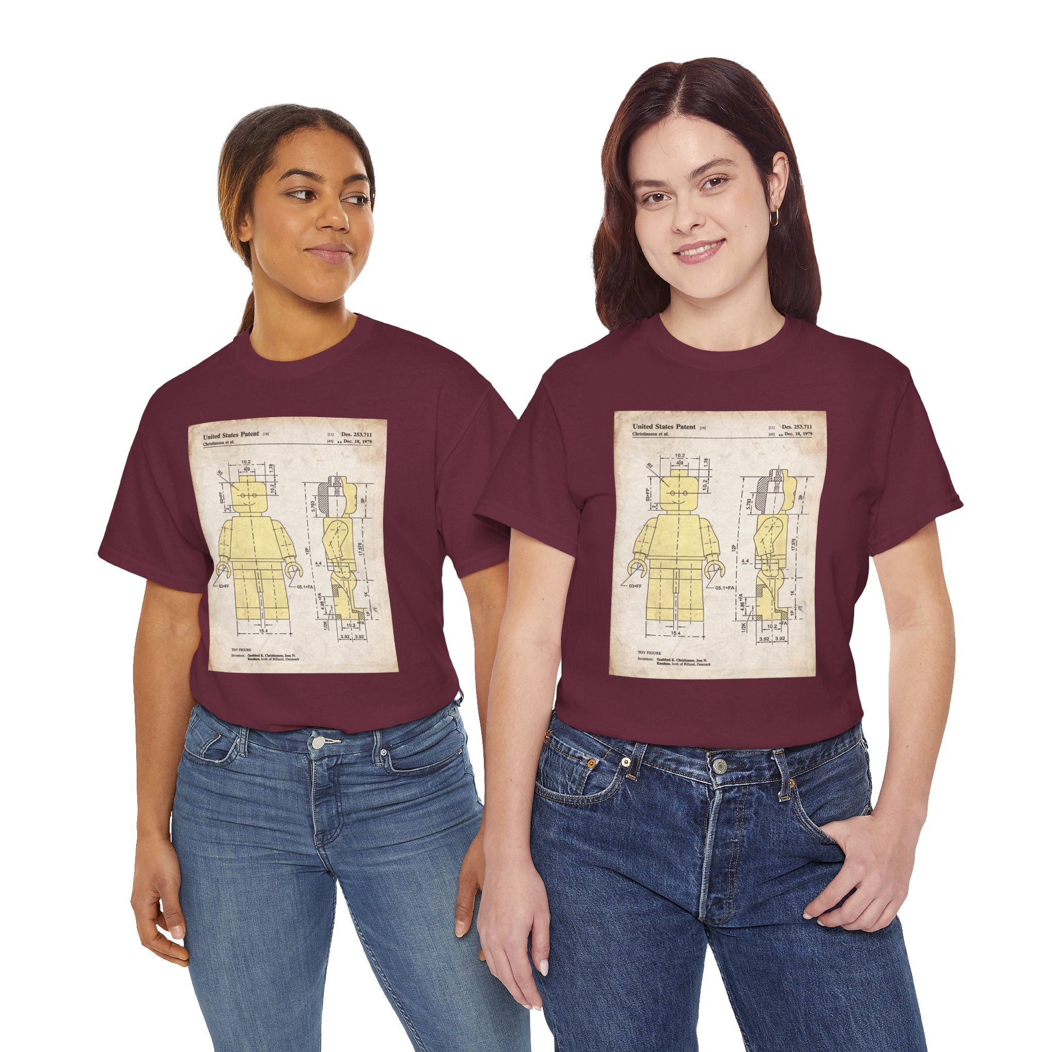 Lego Minifigure Patent — T‑Shirt